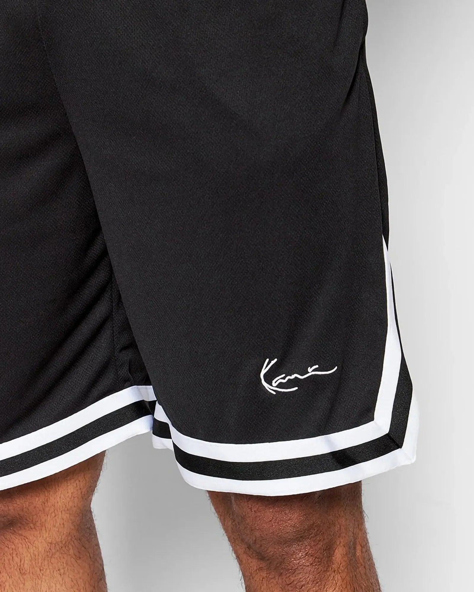 Karl Kani Kk Signature Mesh Shorts Black / White