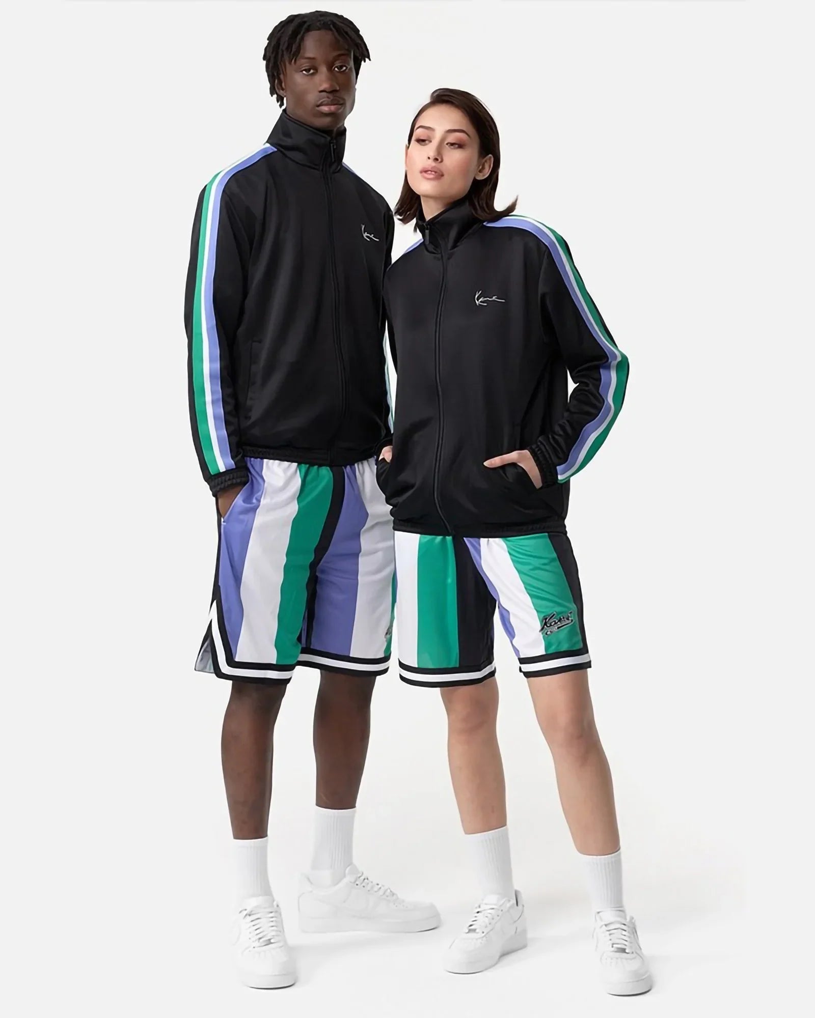 Karl Kani Kk Varsity Striped Shorts