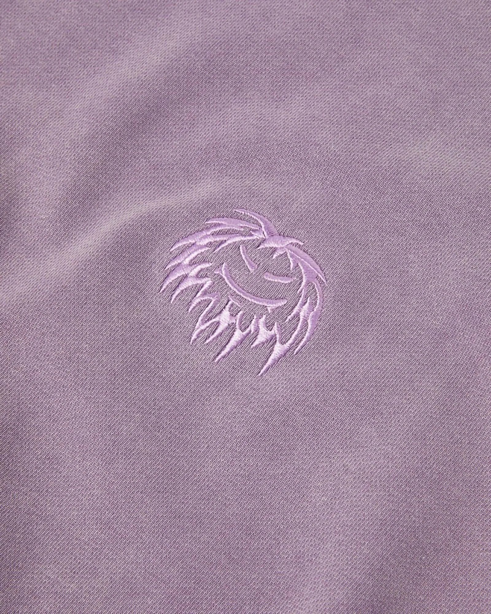 Funky Grog Crewneck Lilac Stone Washed