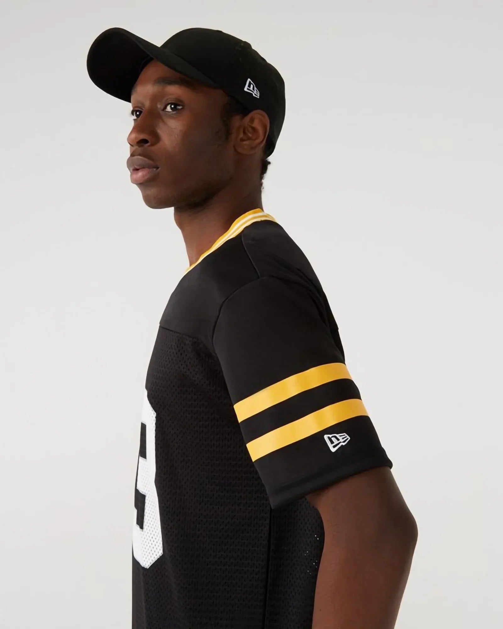New Era Nfl Pittsburgh Steelers Oversize Tee Black
