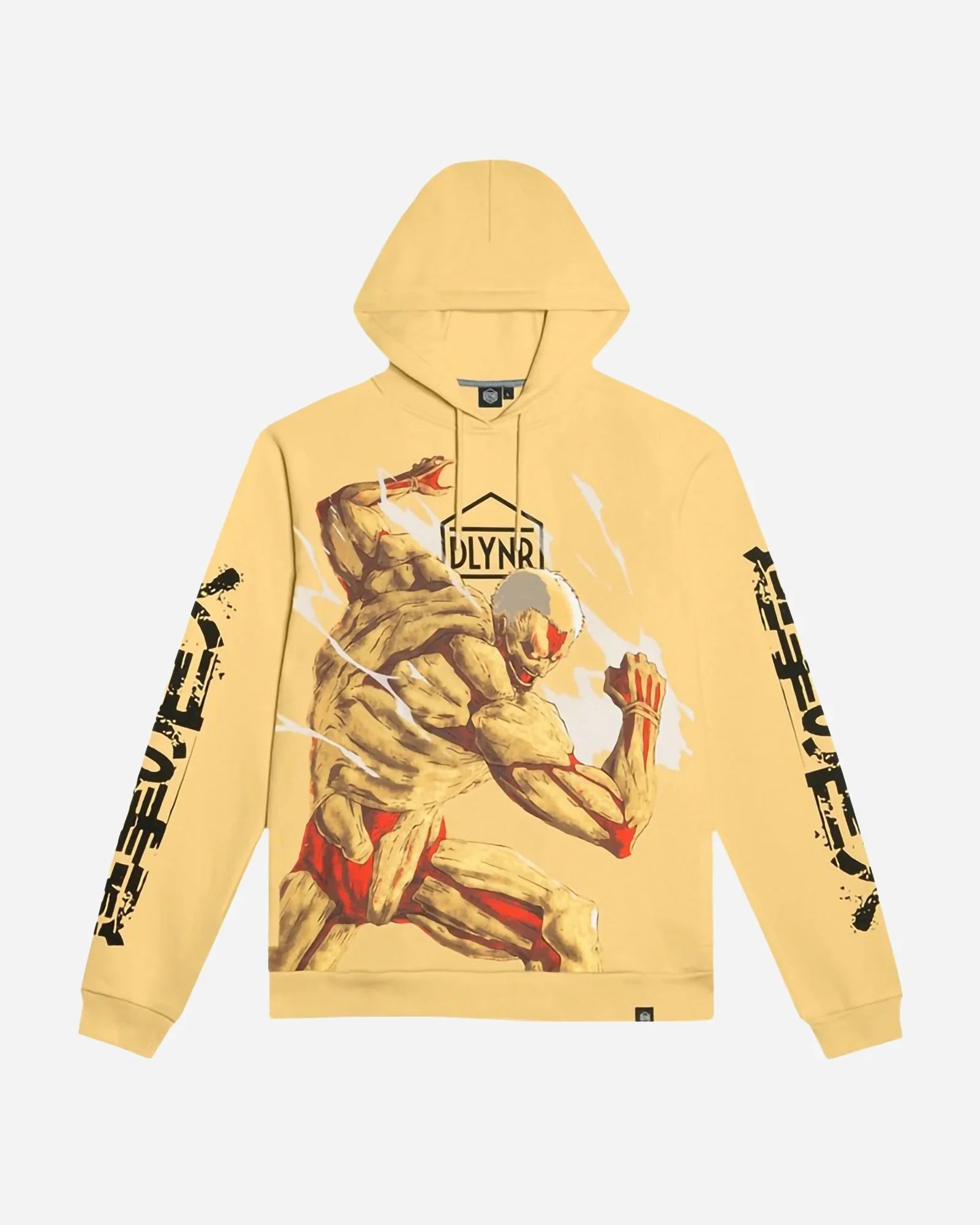DOLLY NOIRE x AOT Armored Titan Hoodie Astrofat Graffiti