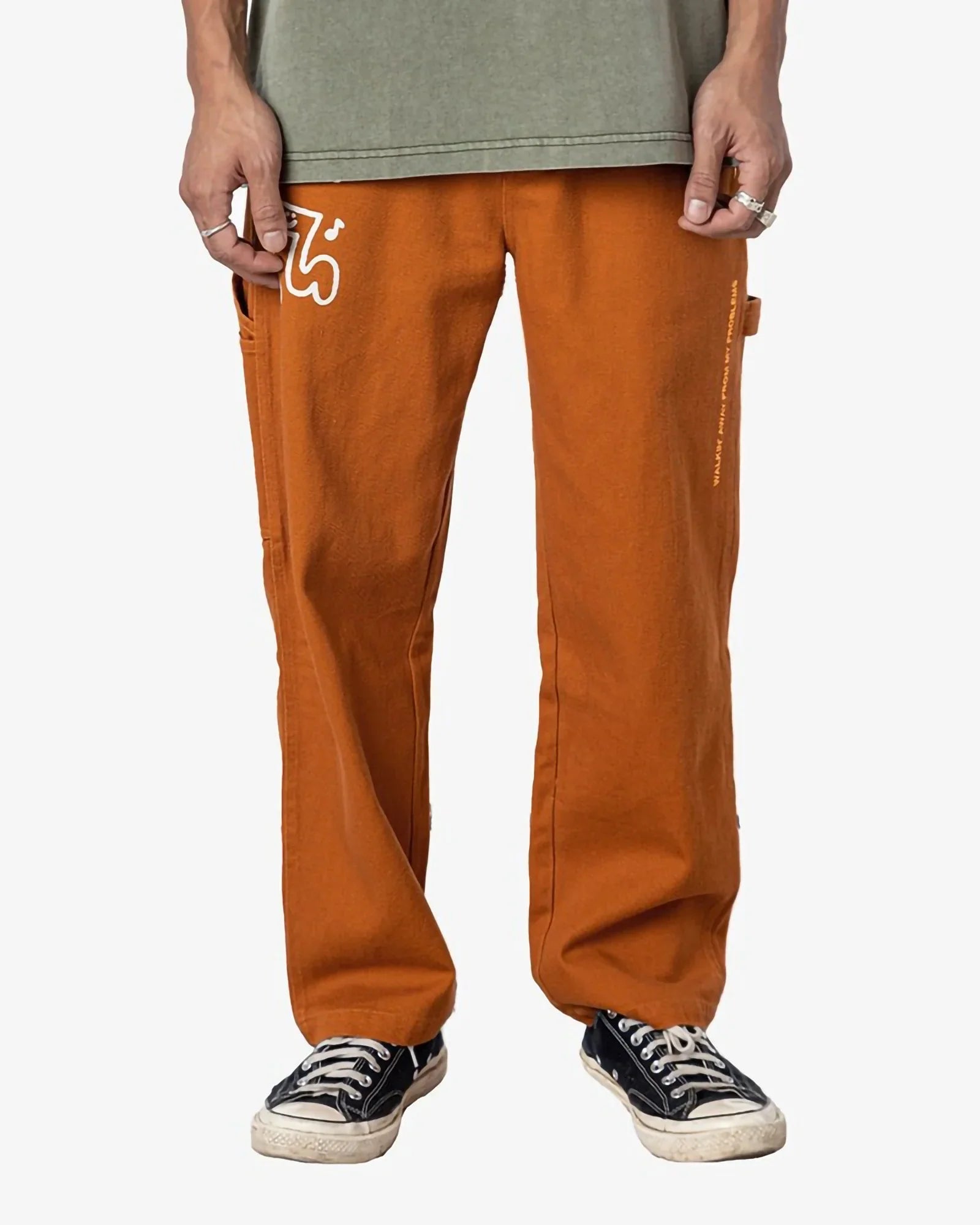 Funky Anti-workwear Trousers Caramel