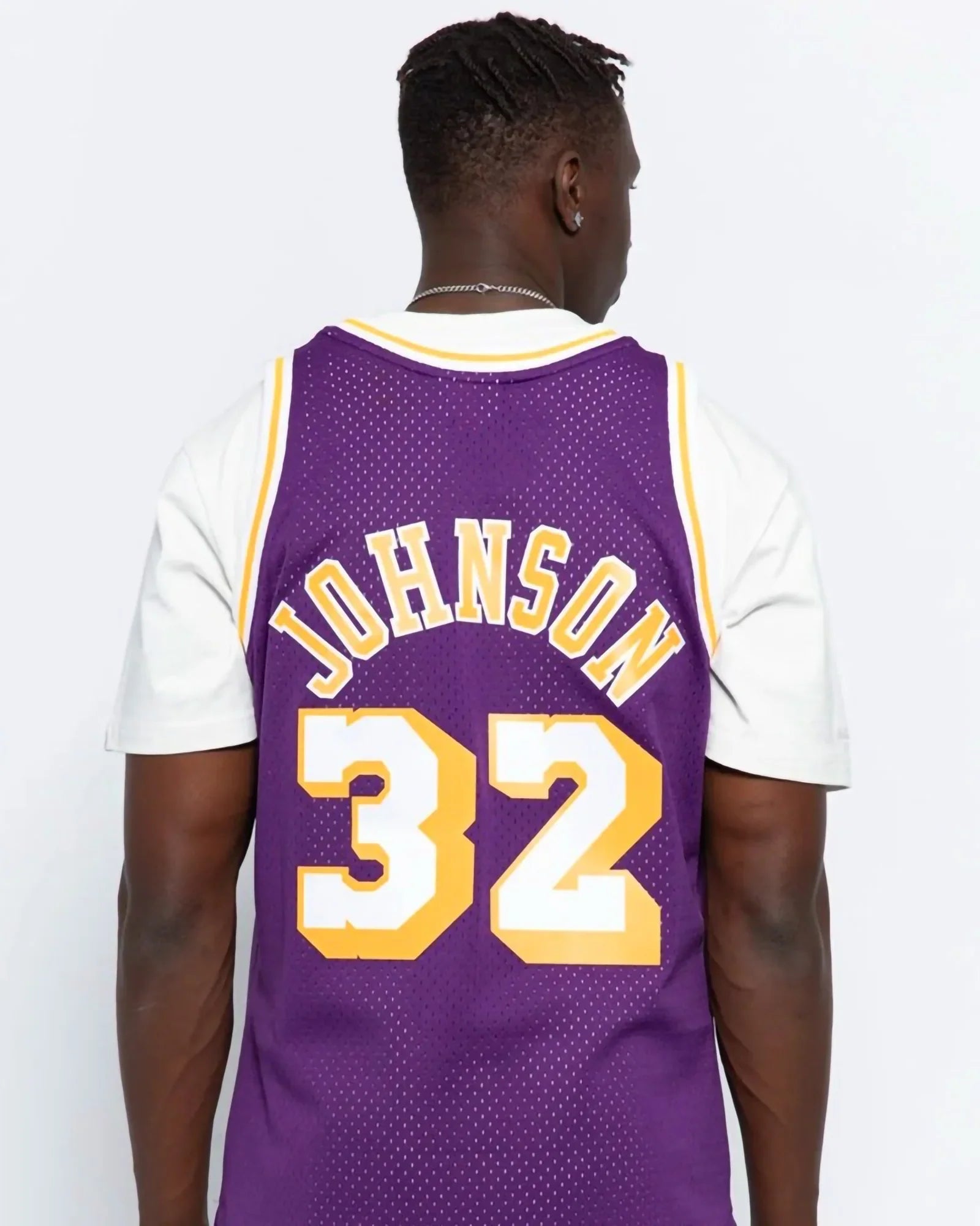 Mitchell & Ness Nba Swingman Road Jersey Lakers 1984-85 Magic Johnson