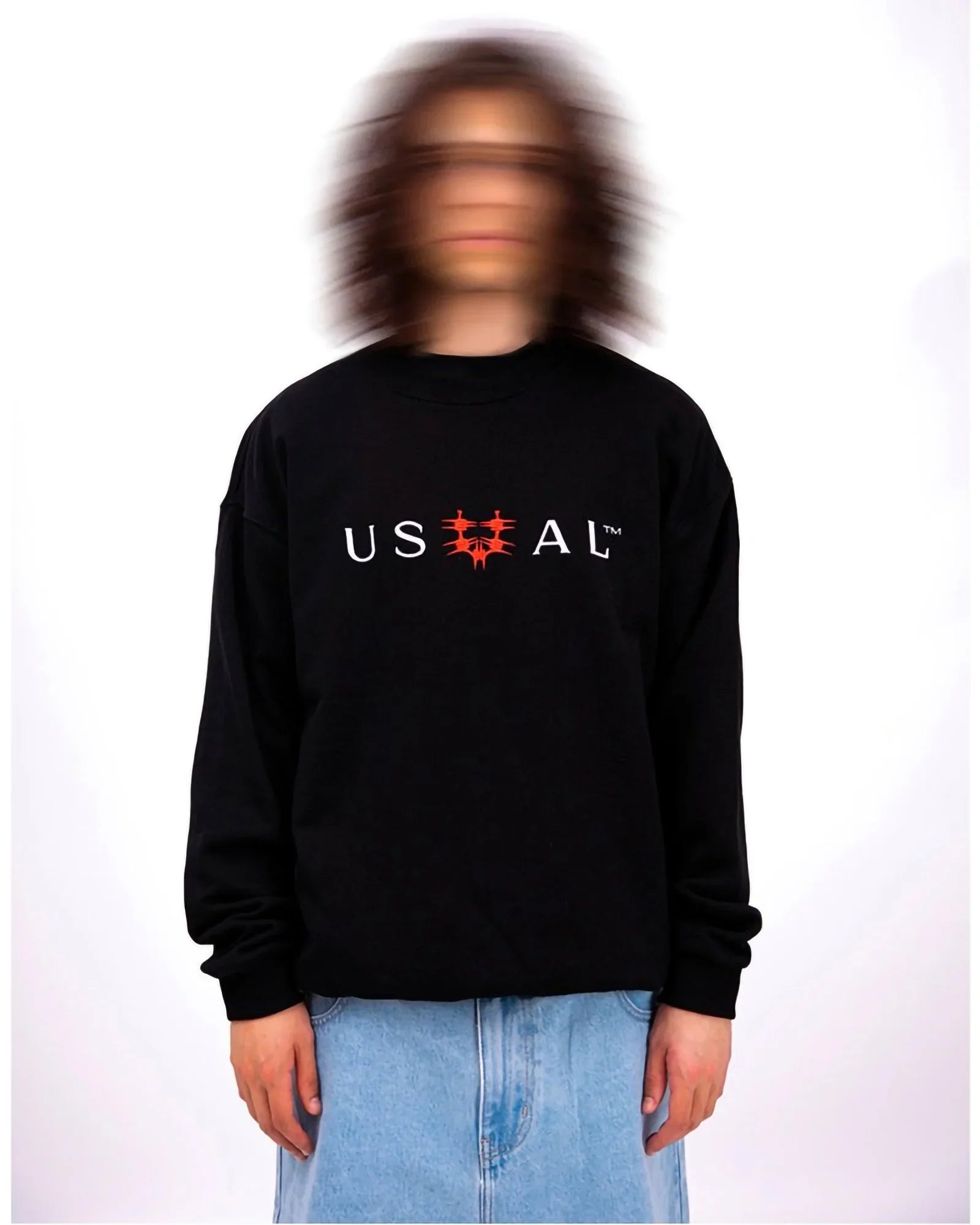 Usual Octane Crewneck Black