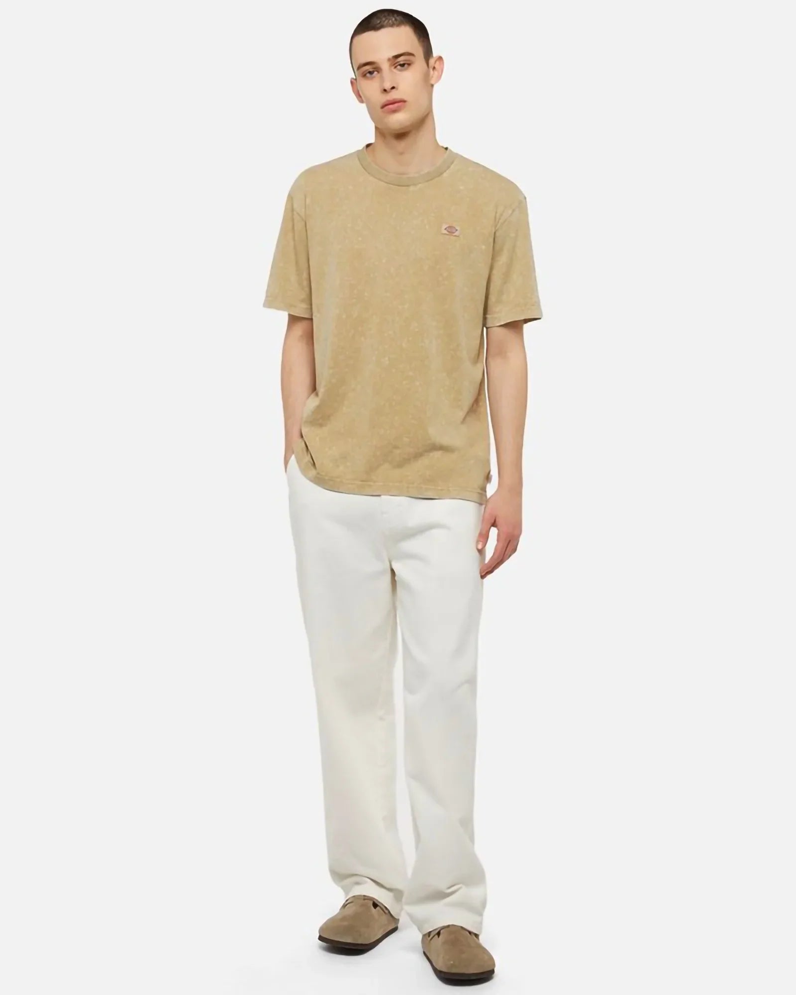 Dickies Newington T-shirt Acid Wash Sand