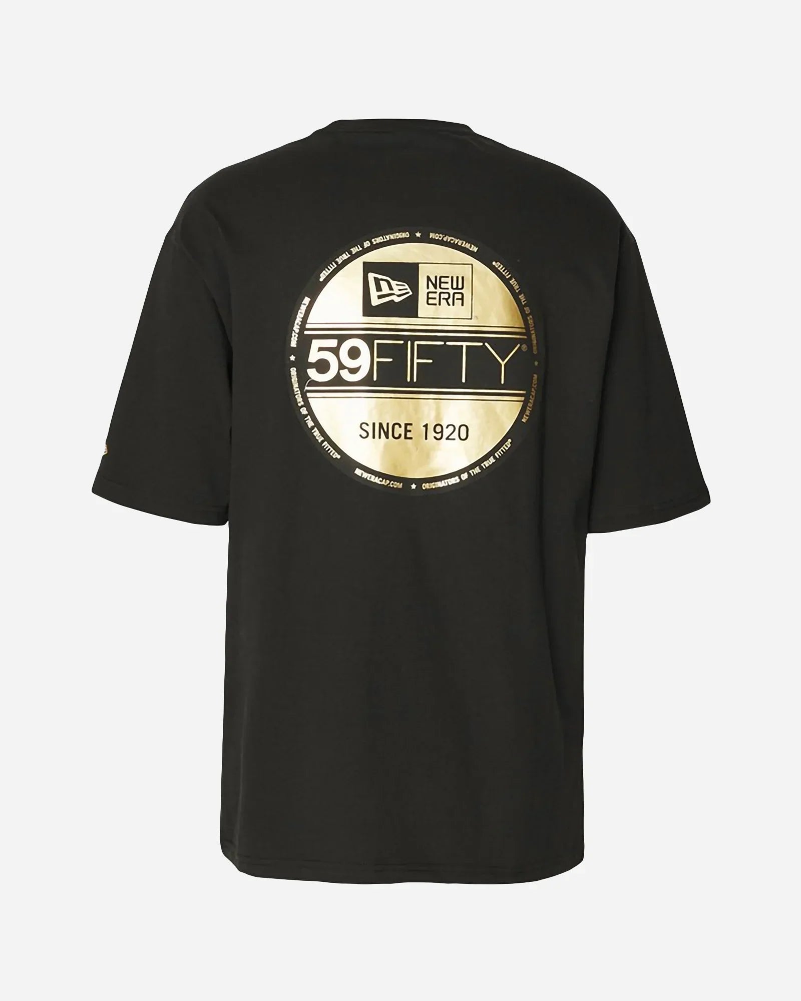 New Era Sticker Oversize Tee Black