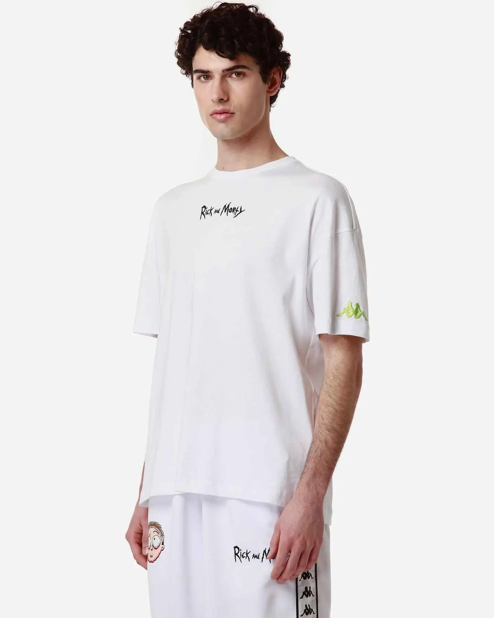 Kappa Authentic X Rick And Morty Marel Tee White