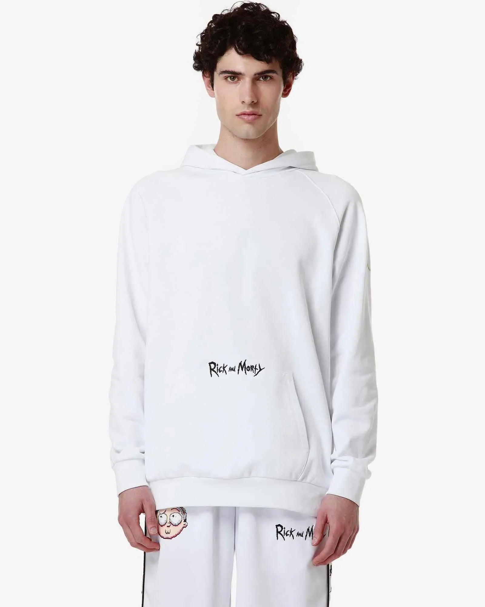 Kappa Authentic Manolo Warner Bros Hoodie White