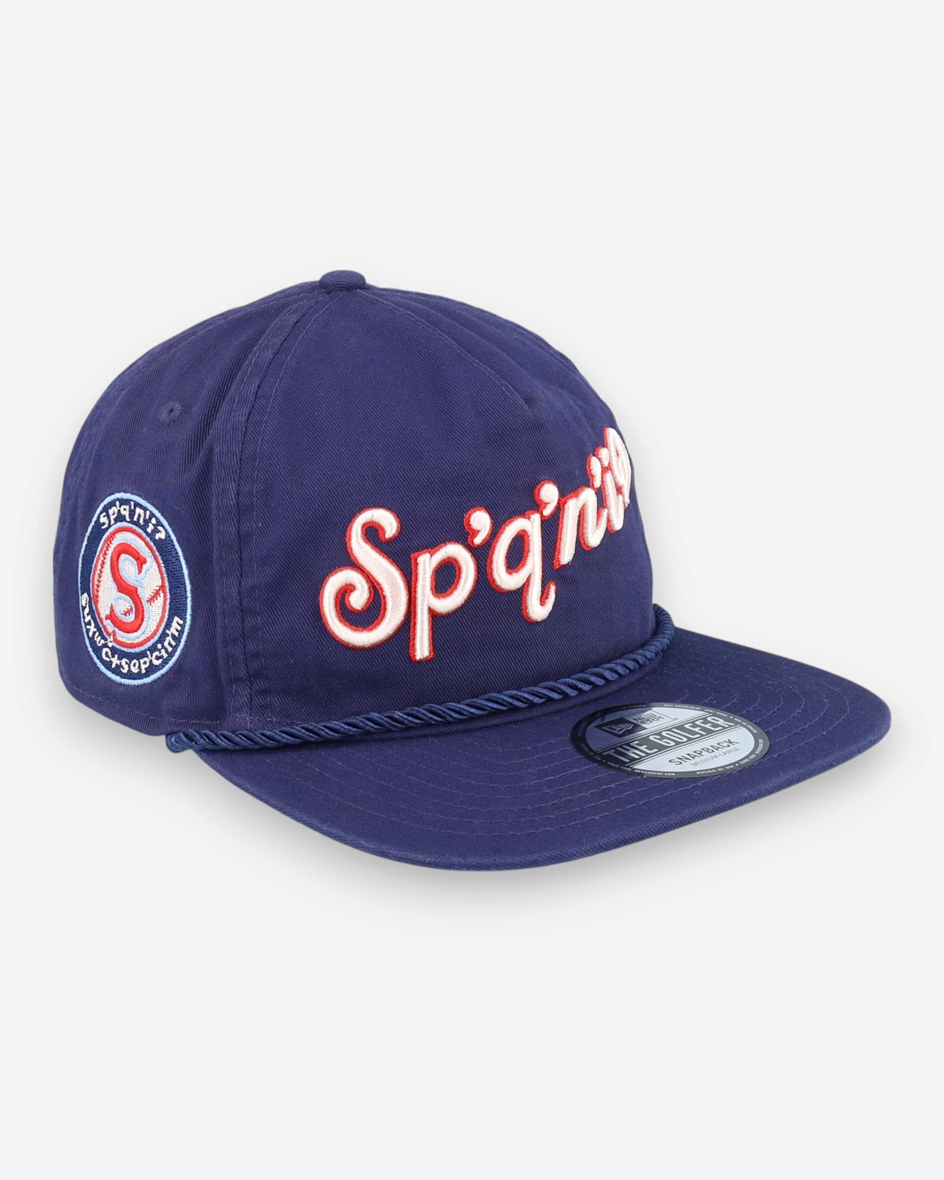 THE GOLFER Spokane Indians MLB Snapback Navy/White