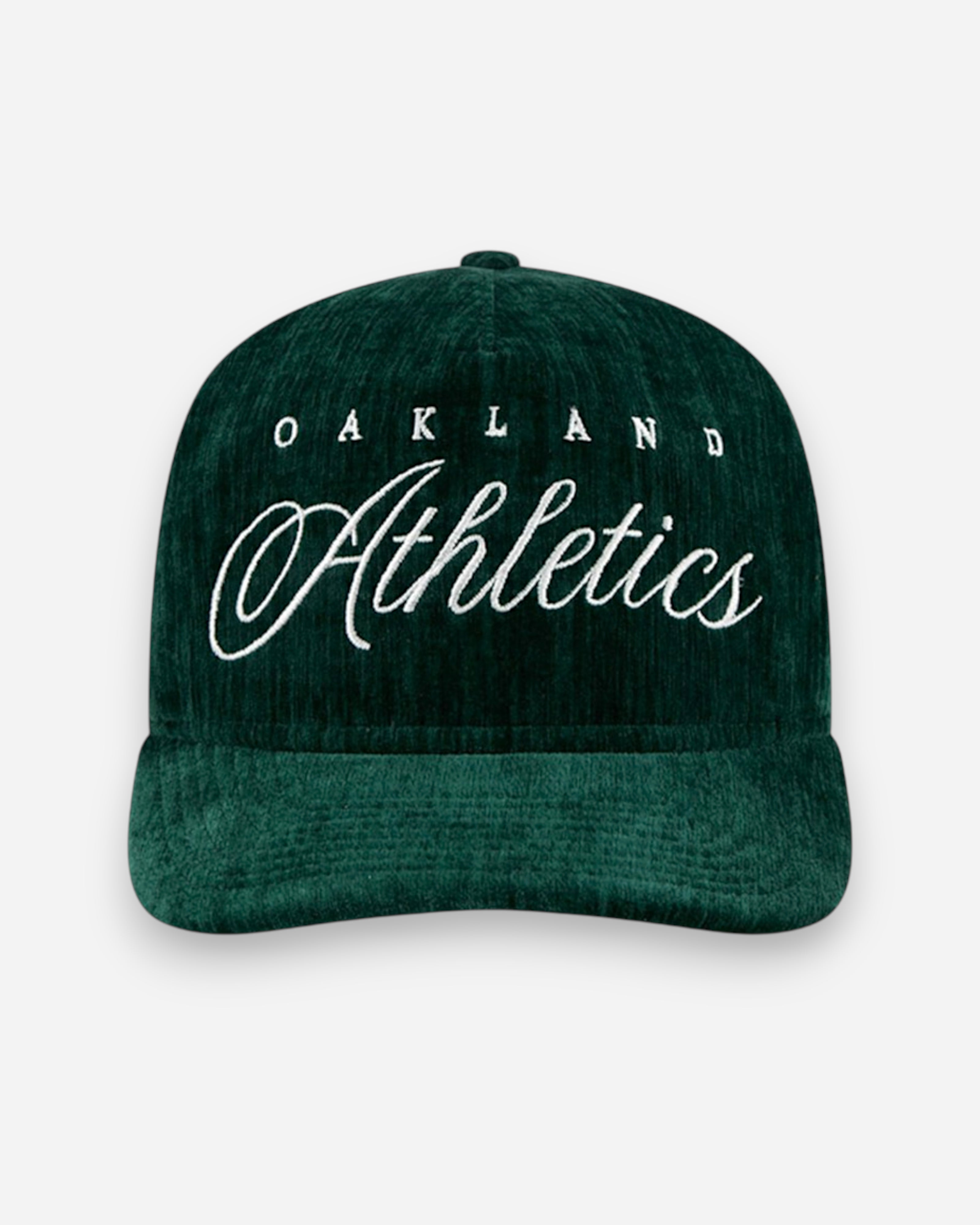 19FORTY Oakland Athletics MLB Curved Visor Adjustable Cap Dark Green