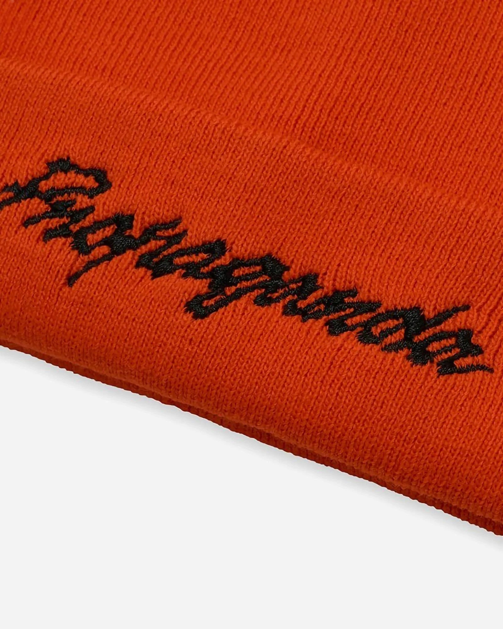 Propaganda Embroidery Beanie Orange