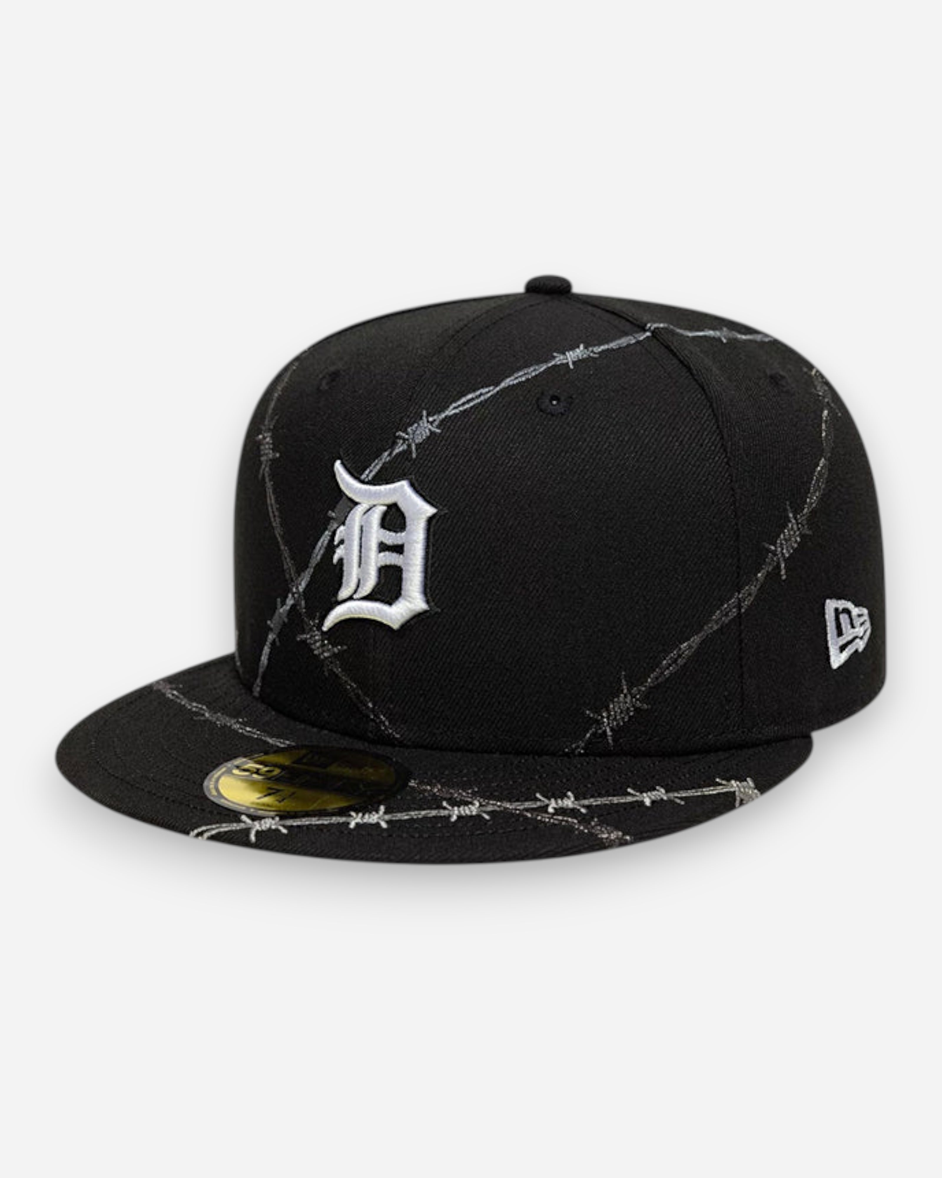 59FIFTY MLB Detroit Tigers Wire Black - Astrofat Headwear Shop Online