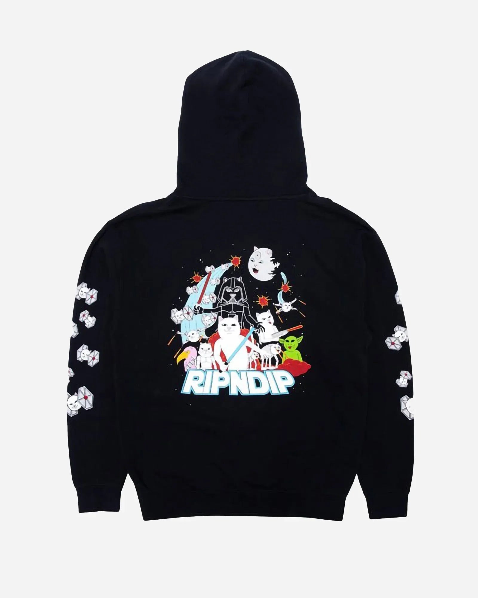 Felpa Ripndip Far far Away Hoodie Black Astrofat Streetwear shop