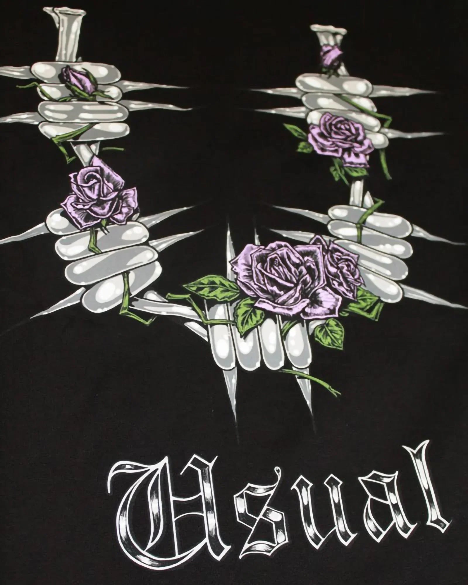 Usual Barrio Tee Black