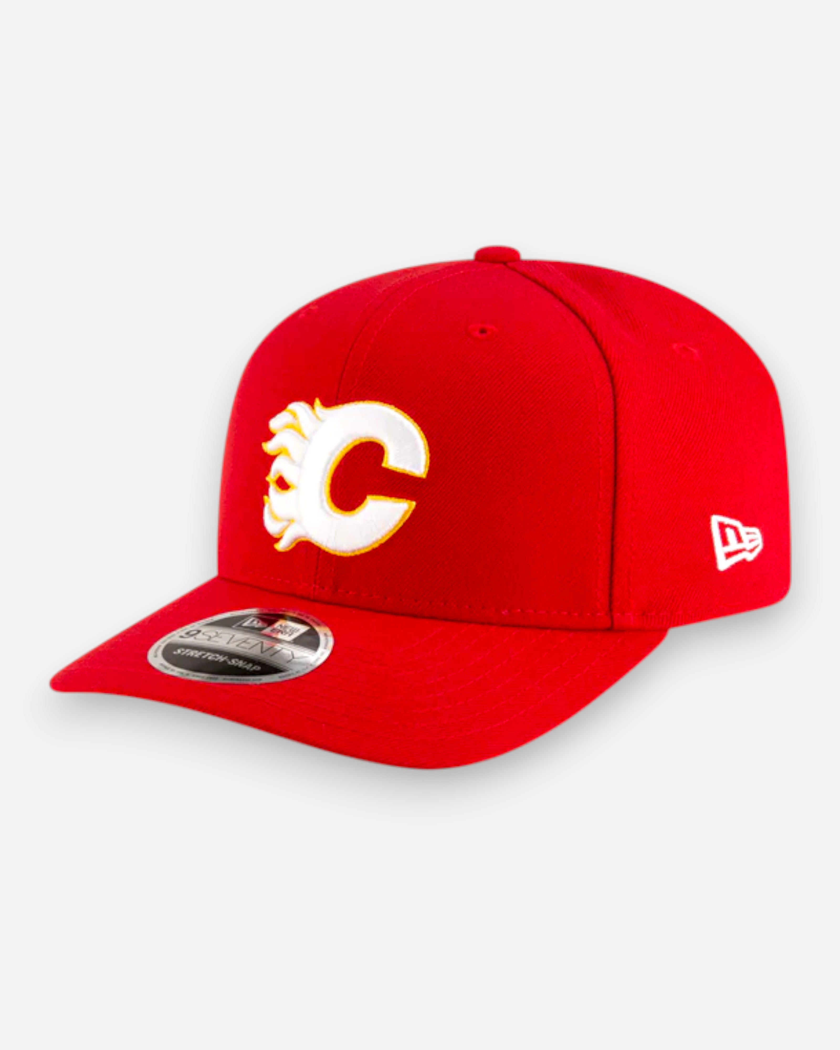 9SEVENTY NHL Stretch Snap Calgary Flames Team Red