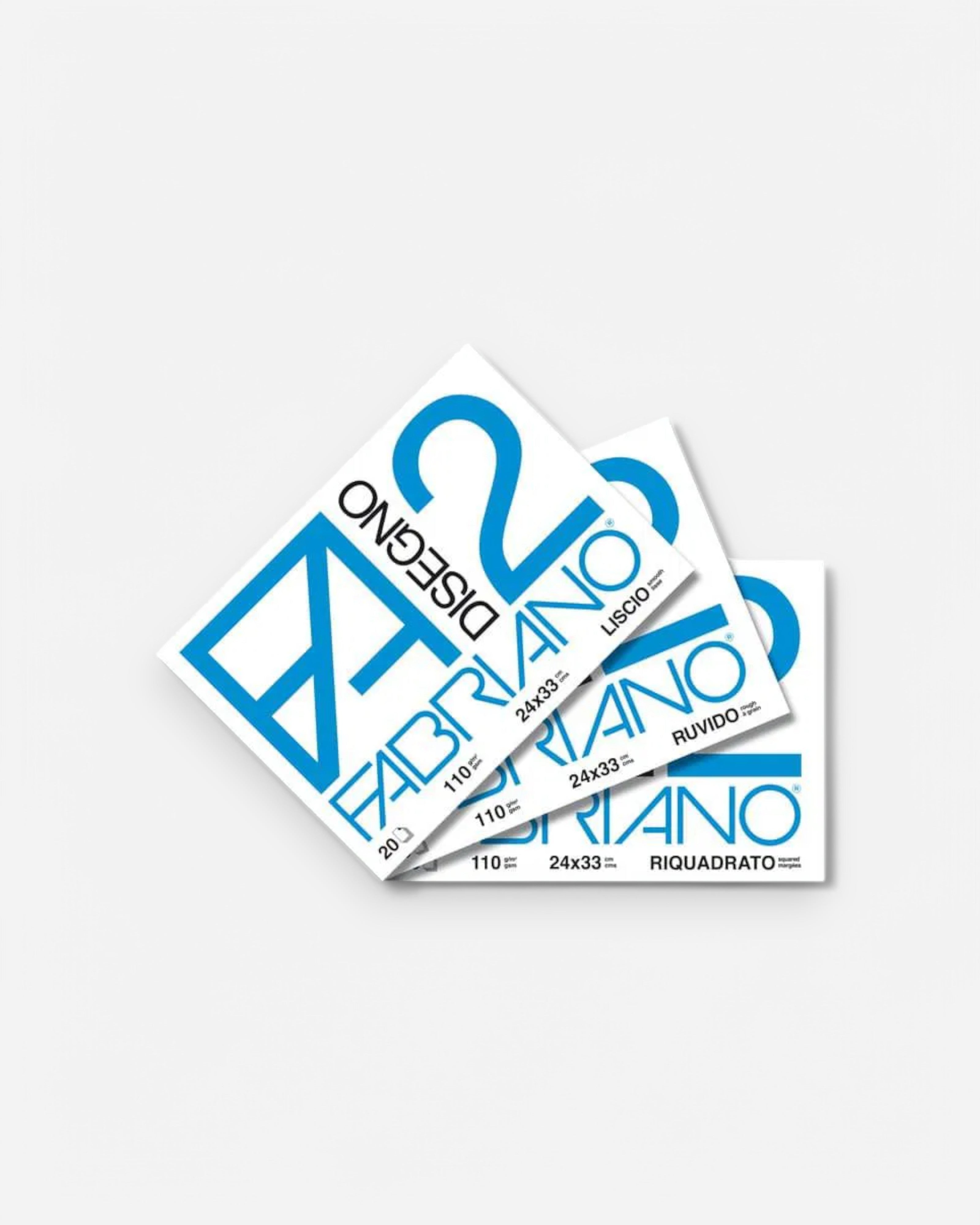 Album Fabriano F2 10x Fogli Liscio 24 x 33cm