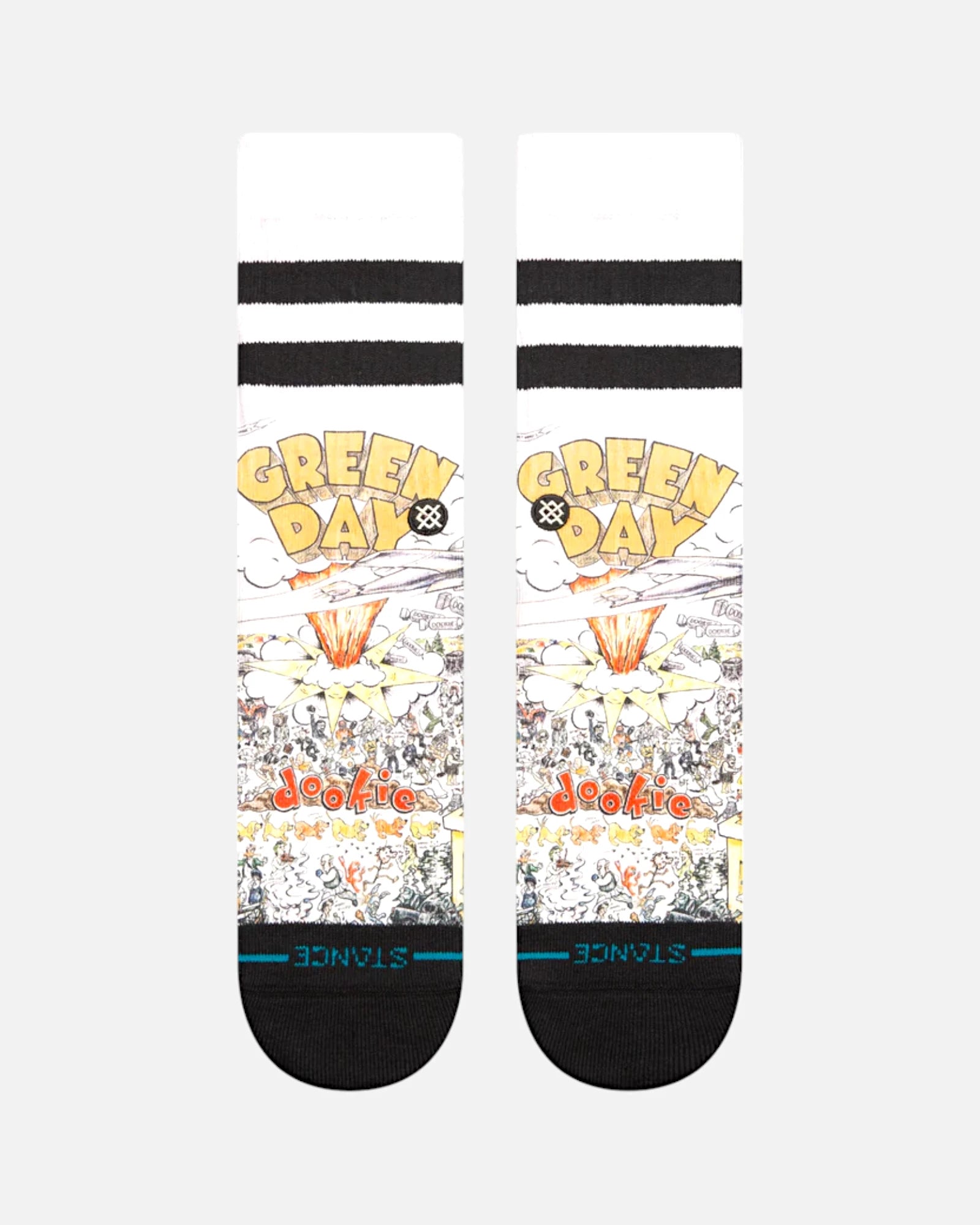 Green Day Basket Case Socks