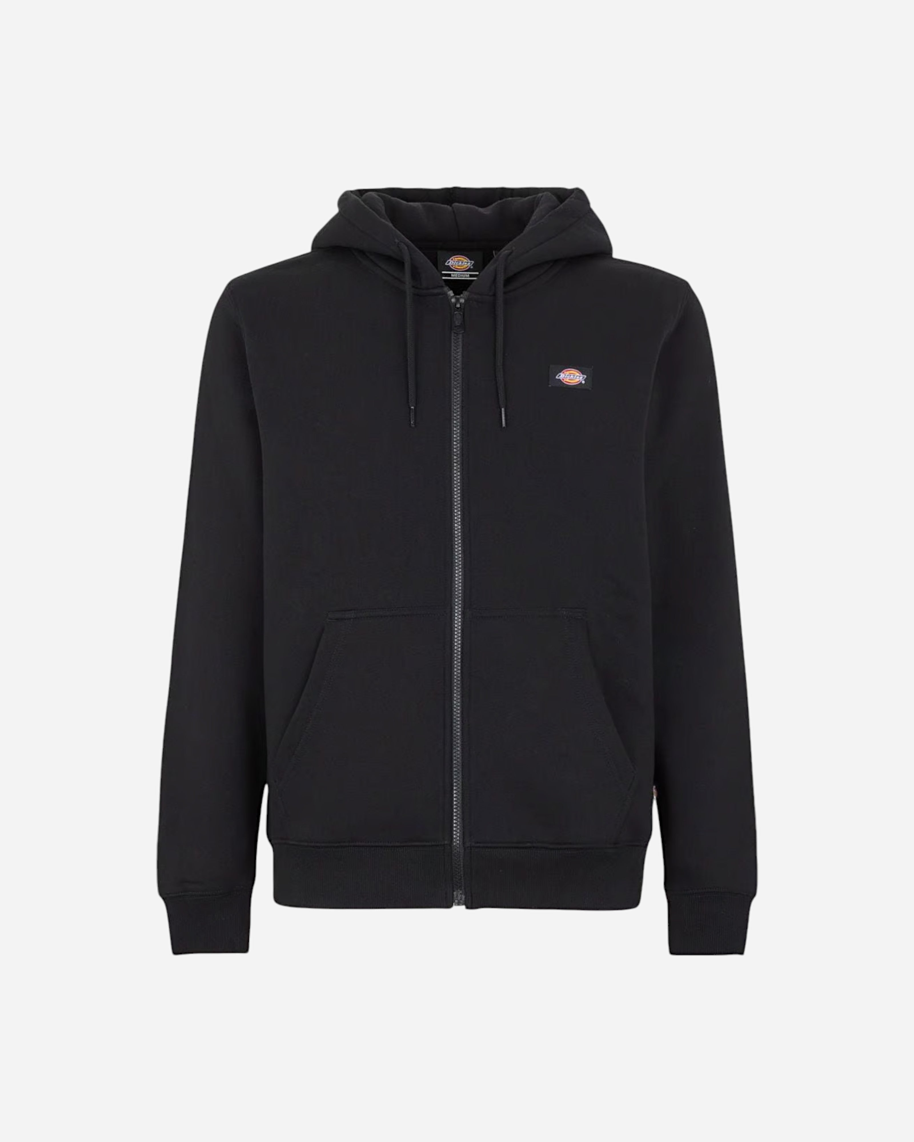 Oakport Zip Hoodie Black