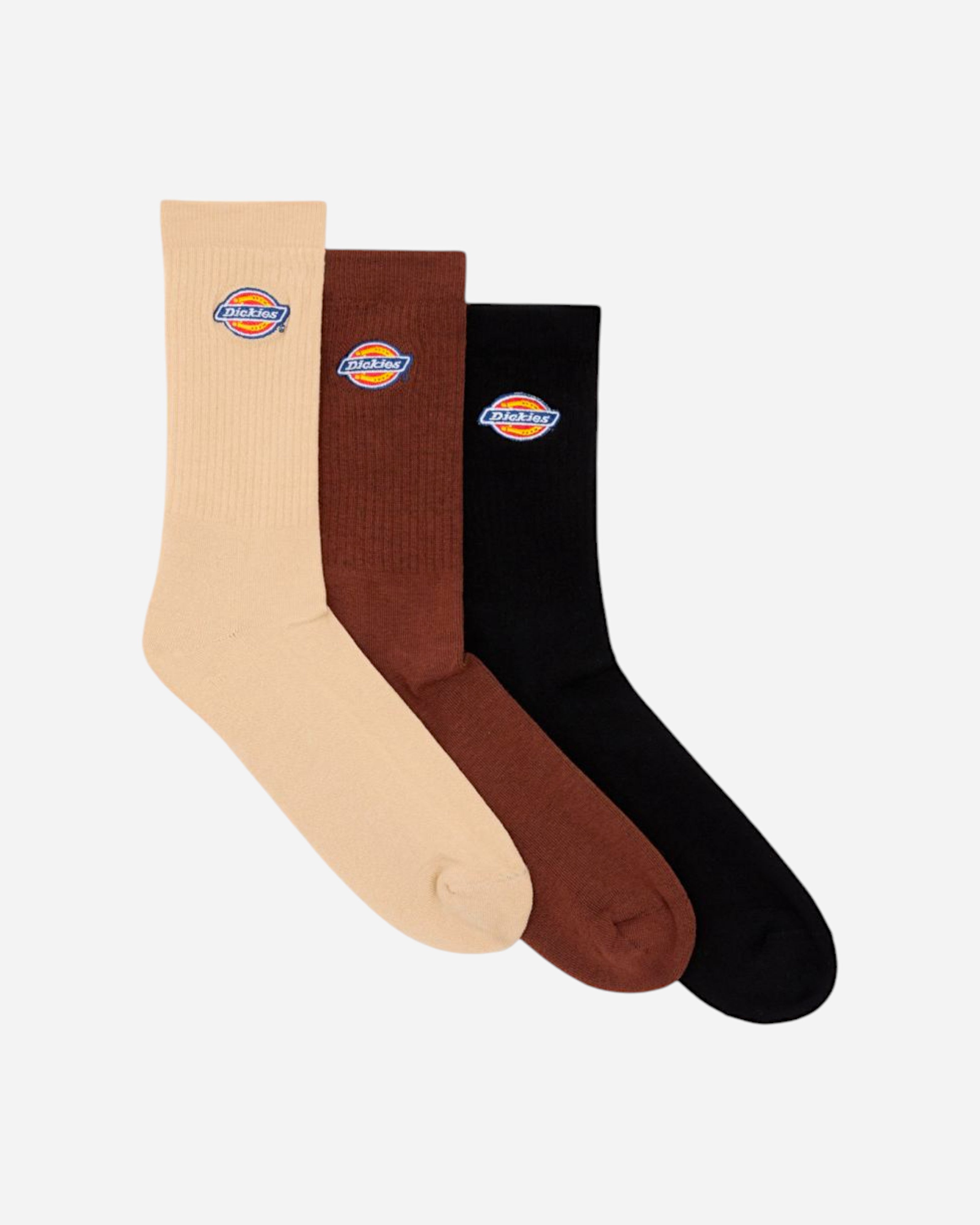 Valley Grove Socks 3 Packs Sand Stone
