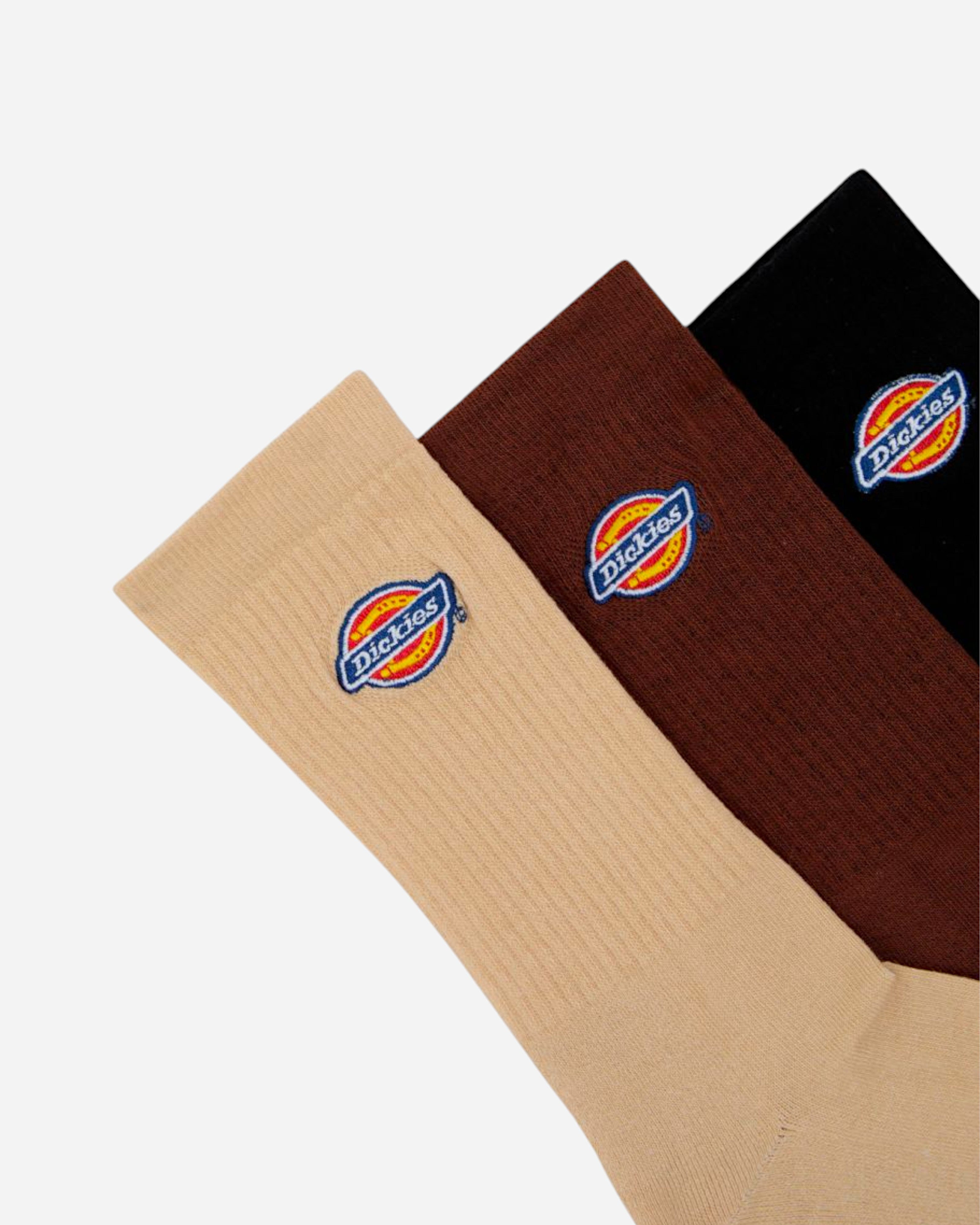 Valley Grove Socks 3 Packs Sand Stone