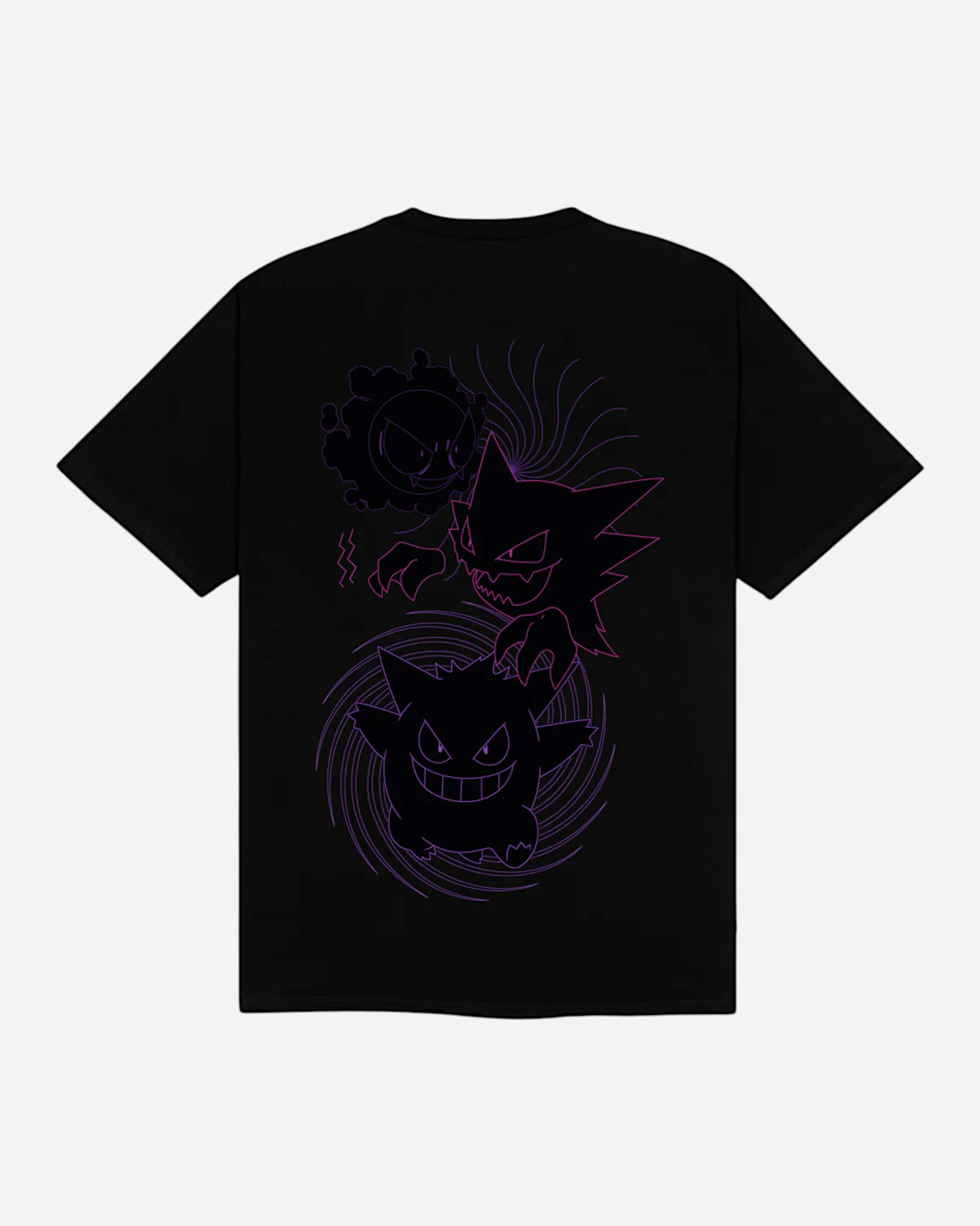 DLYNR x Pokémon Gastly Evolution Tee Black