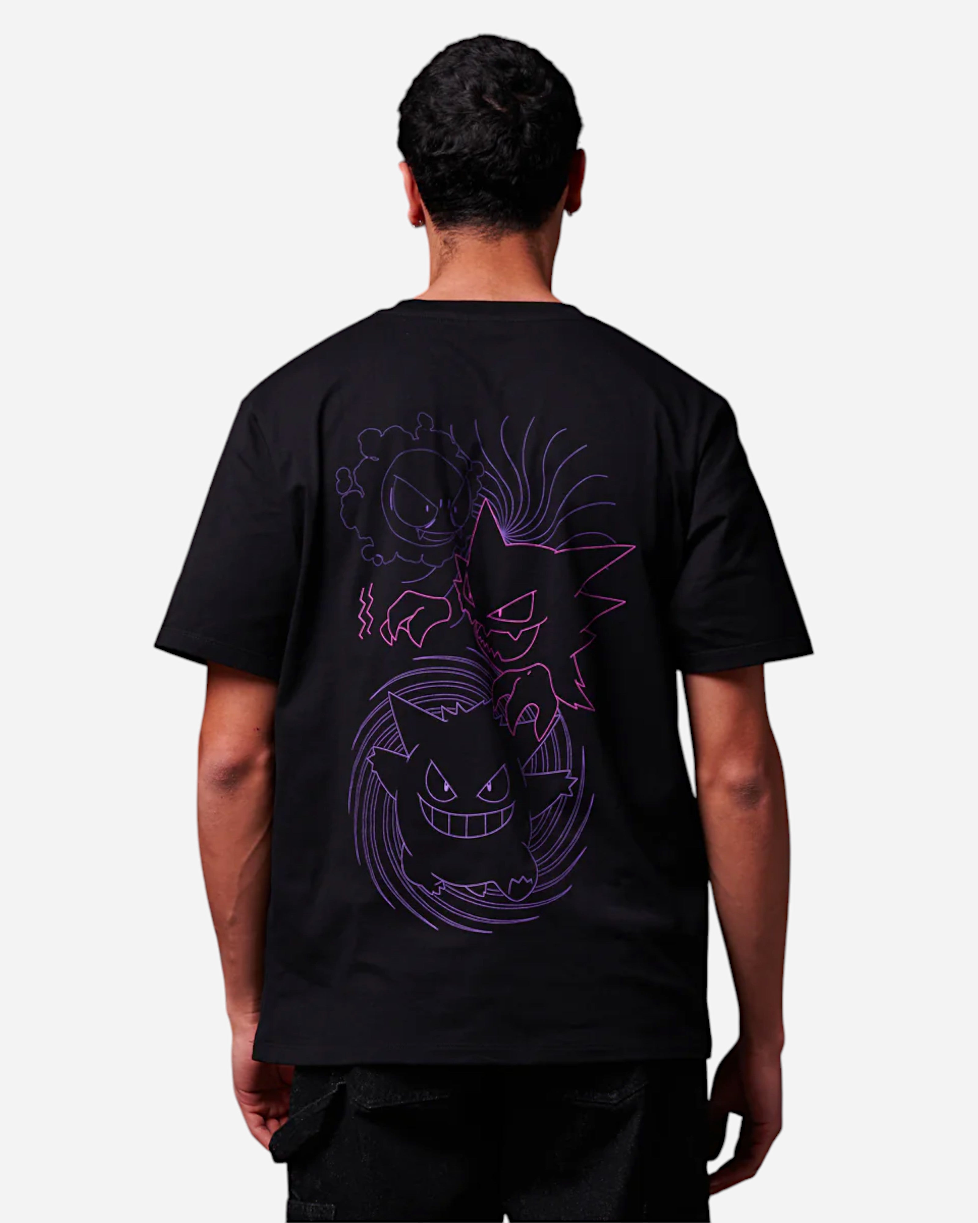 DLYNR x Pokémon Gastly Evolution Tee Black