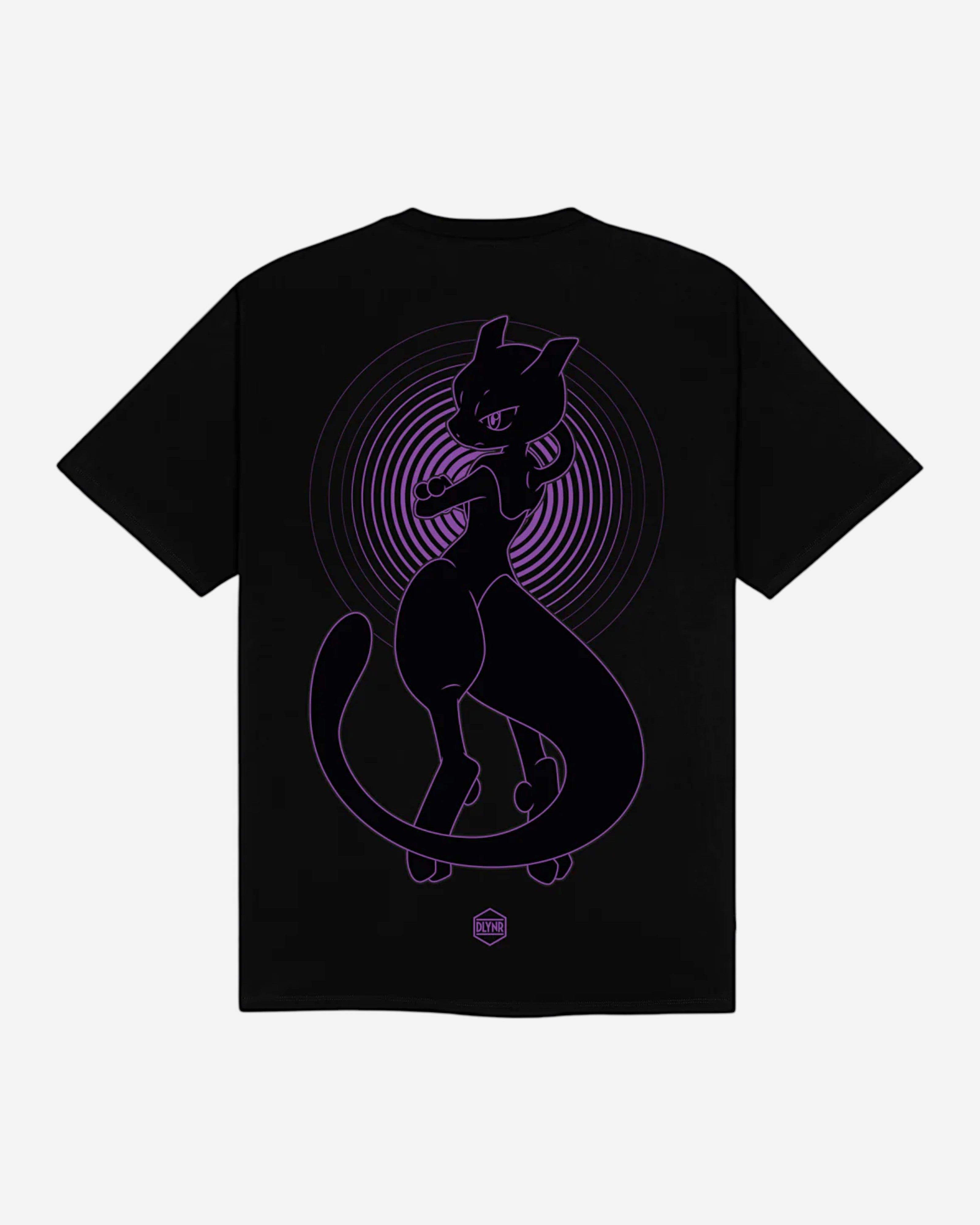 DLYNR X Pokémon MewTwo Tee Black