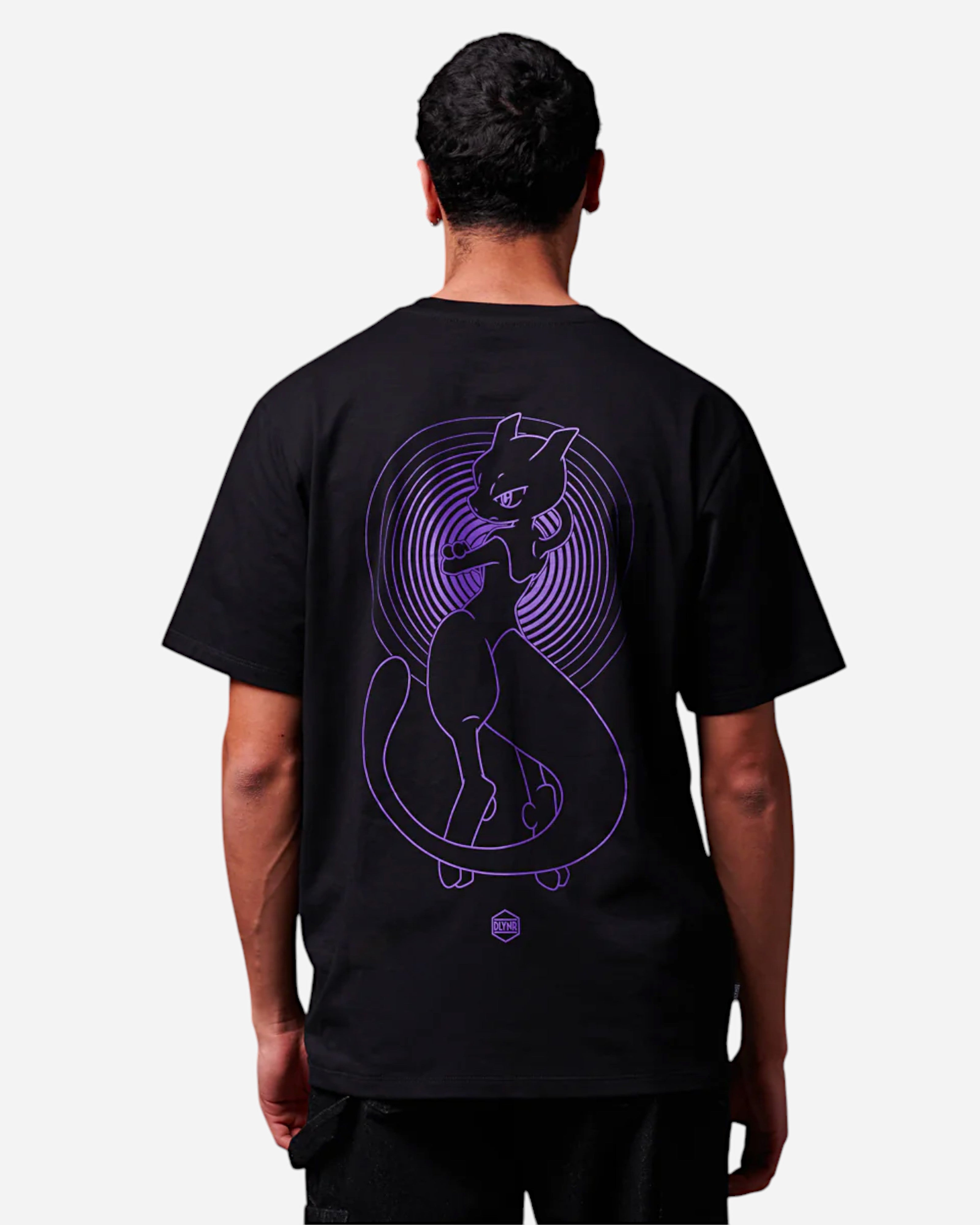 DLYNR X Pokémon MewTwo Tee Black