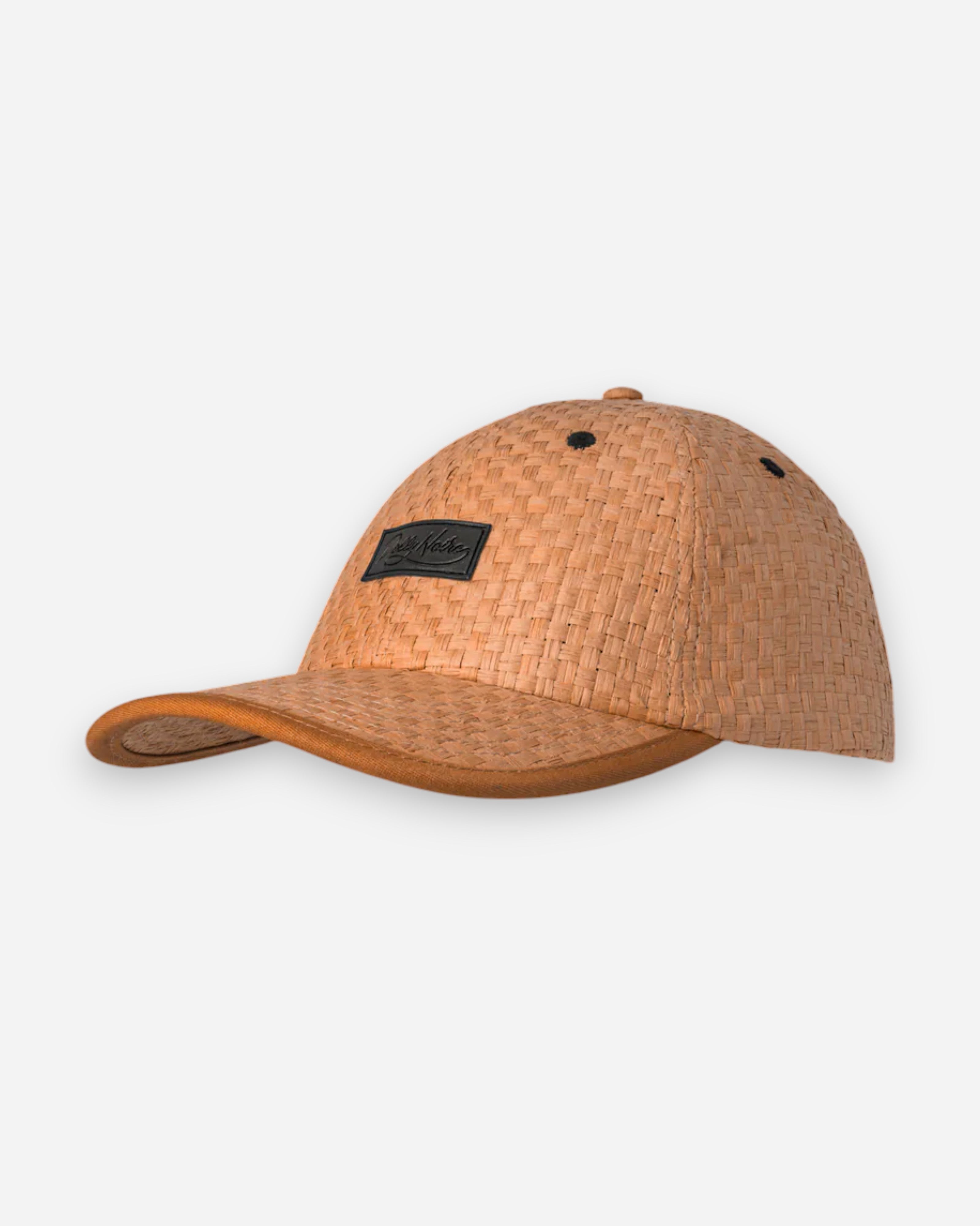 Dolly Noire Straw Dad Hat Beige