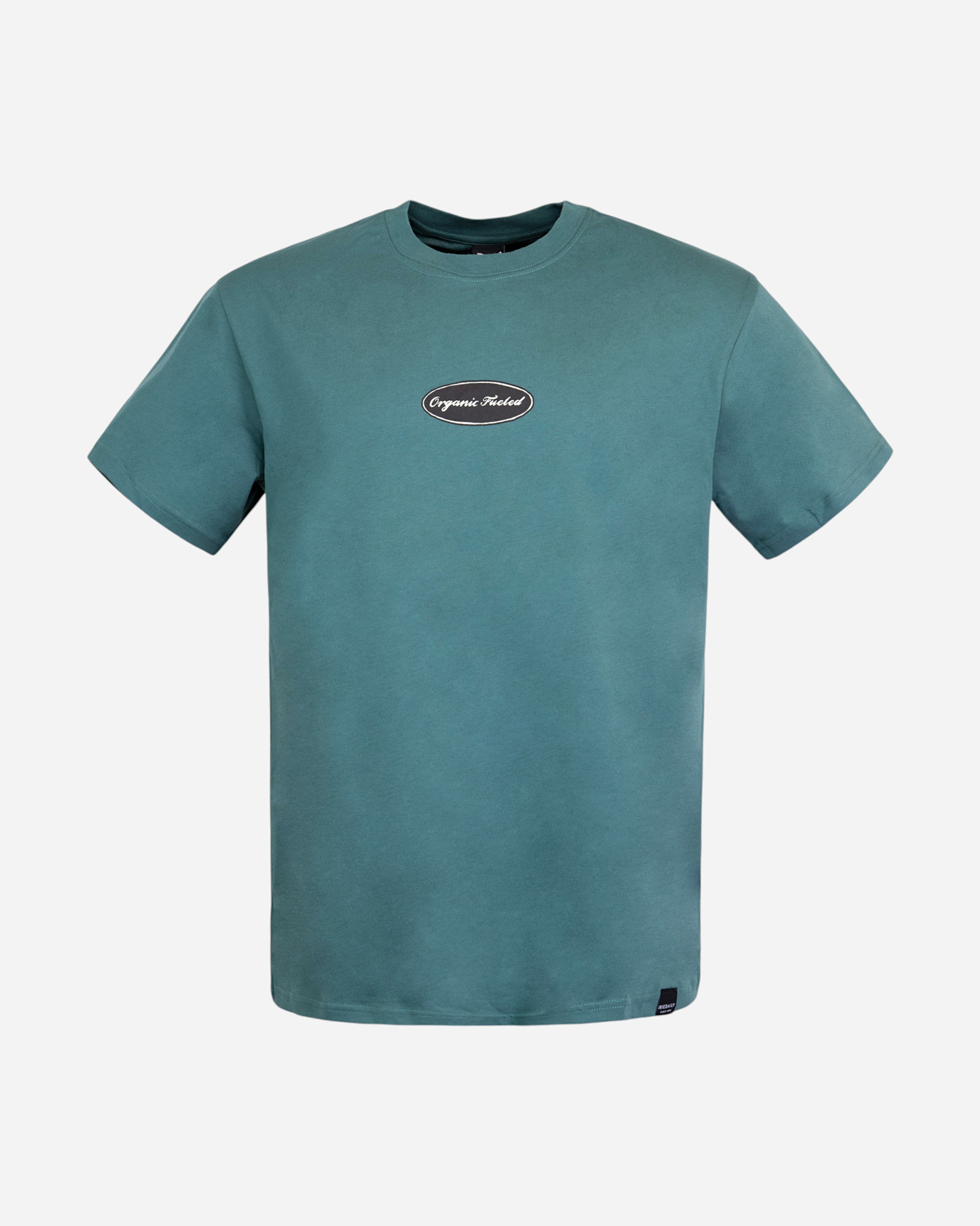 Iriedaily Organic Fueled T-shirt Dark Green
