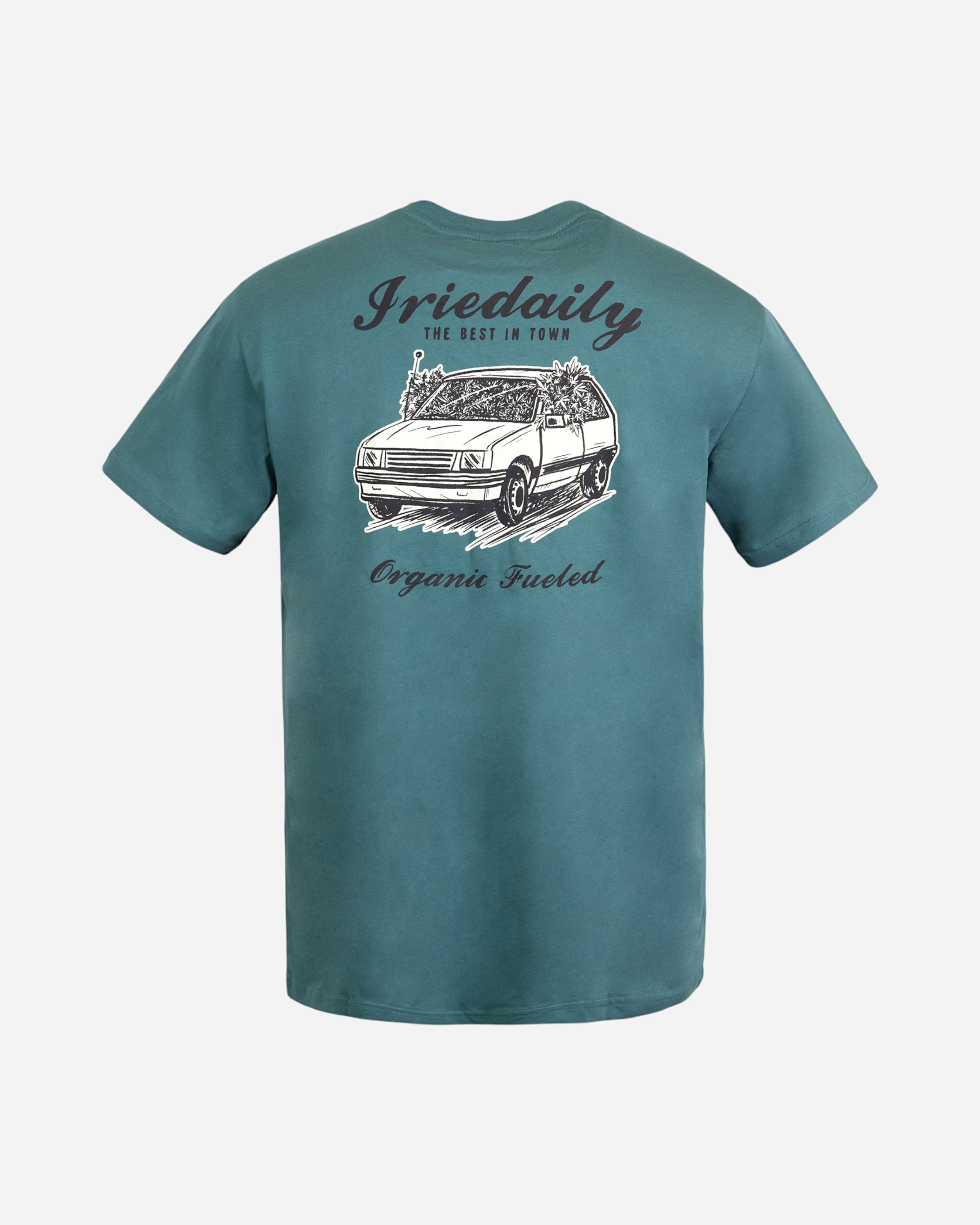 Iriedaily Organic Fueled T-shirt Dark Green