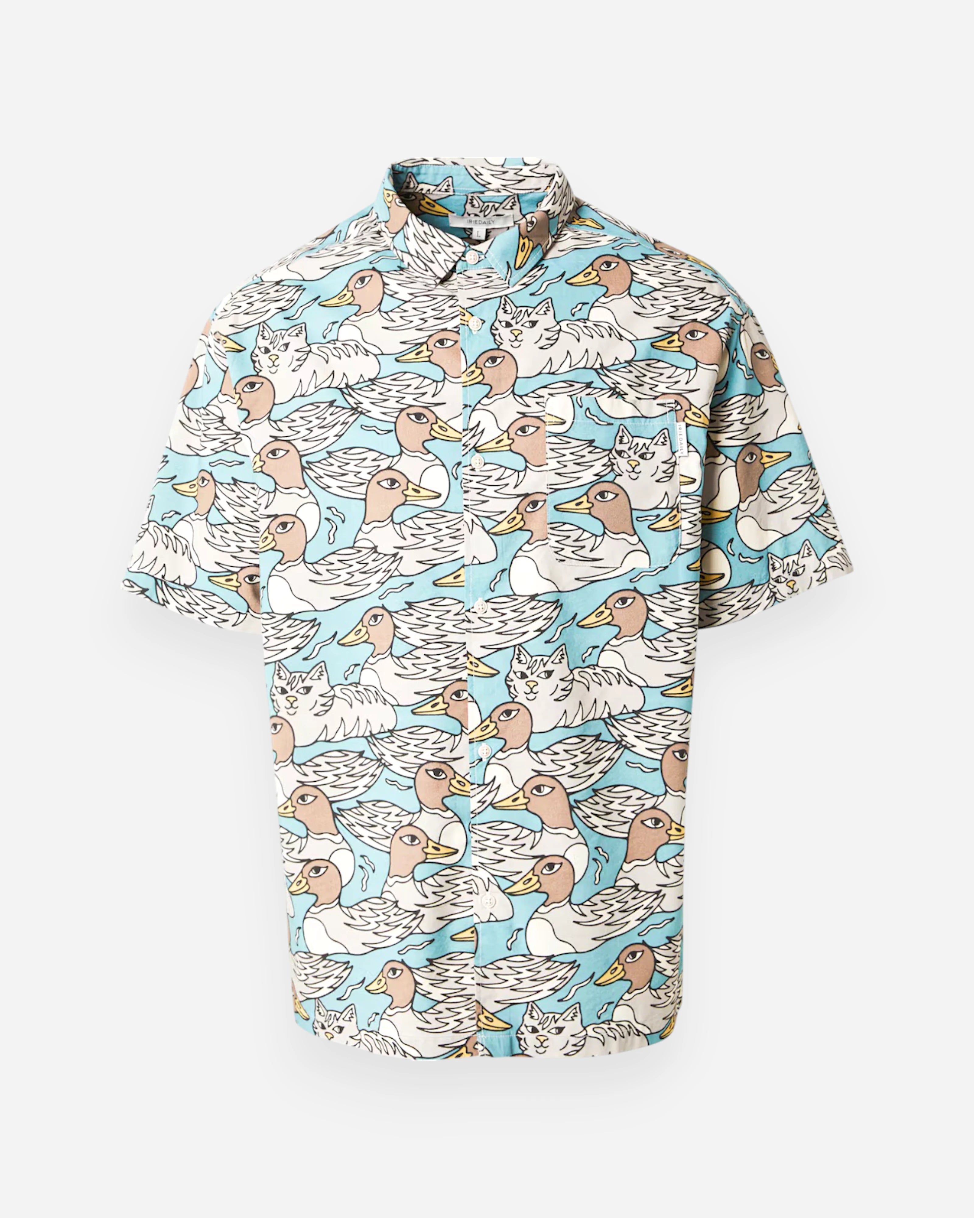 Iriedaily Resorio Shirt Grey Blue
