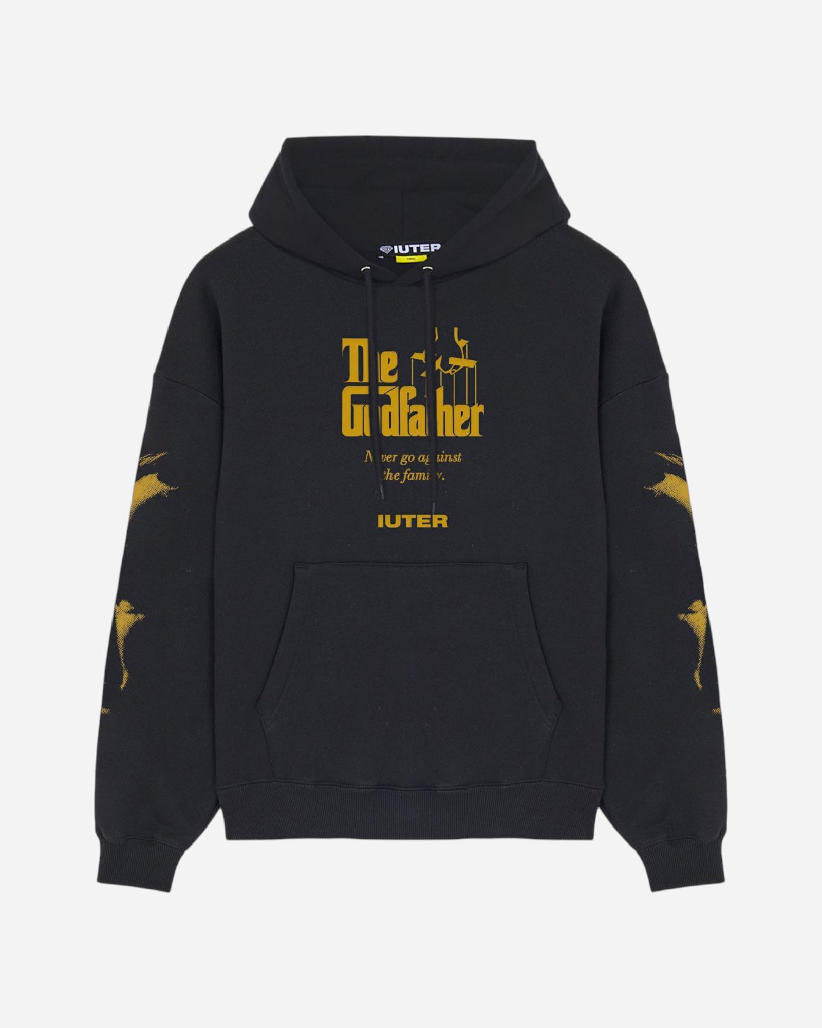 The Godfather X Iuter Worldwide Hoodie Black