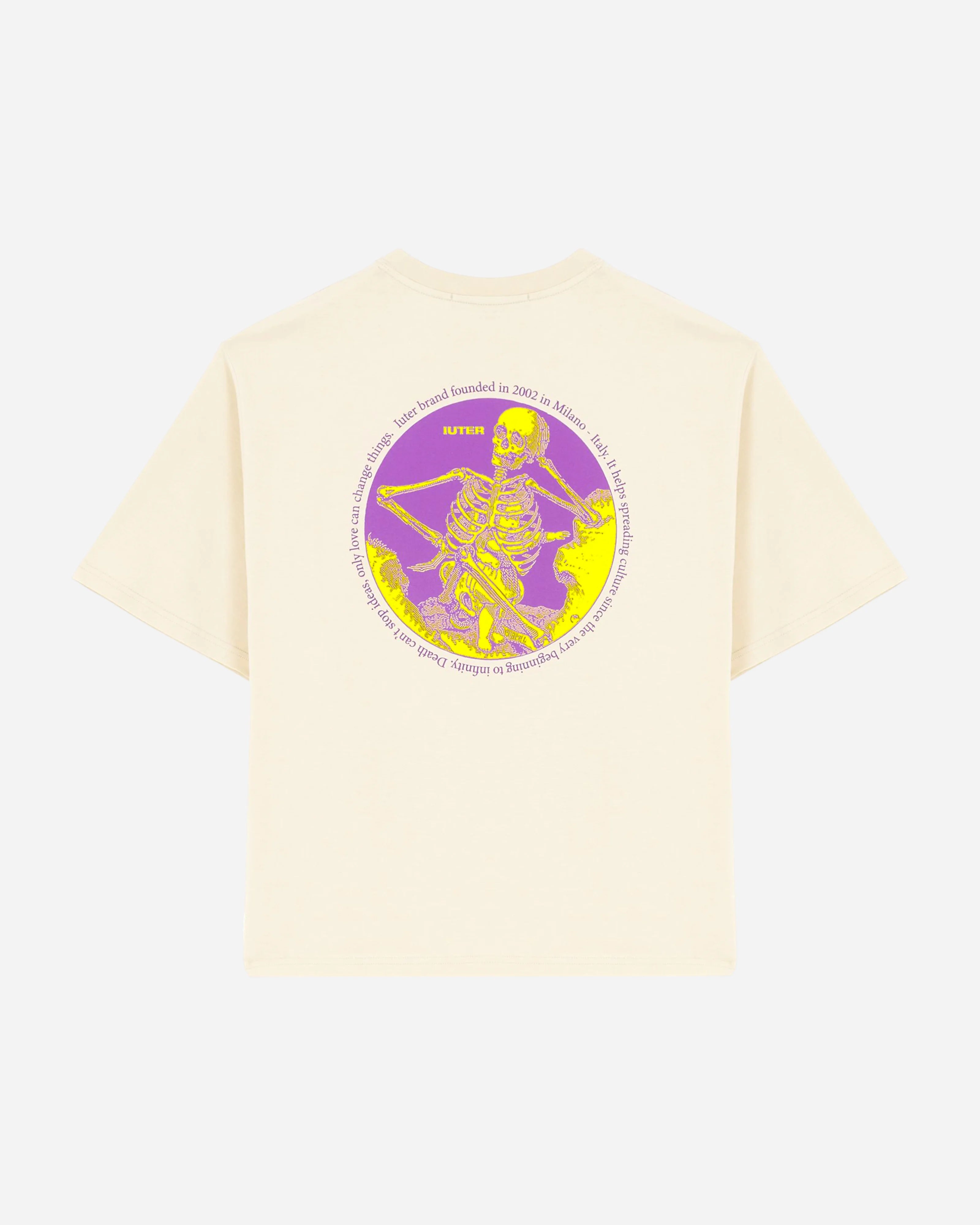 Iuter Time Flies T-Shirt Cream