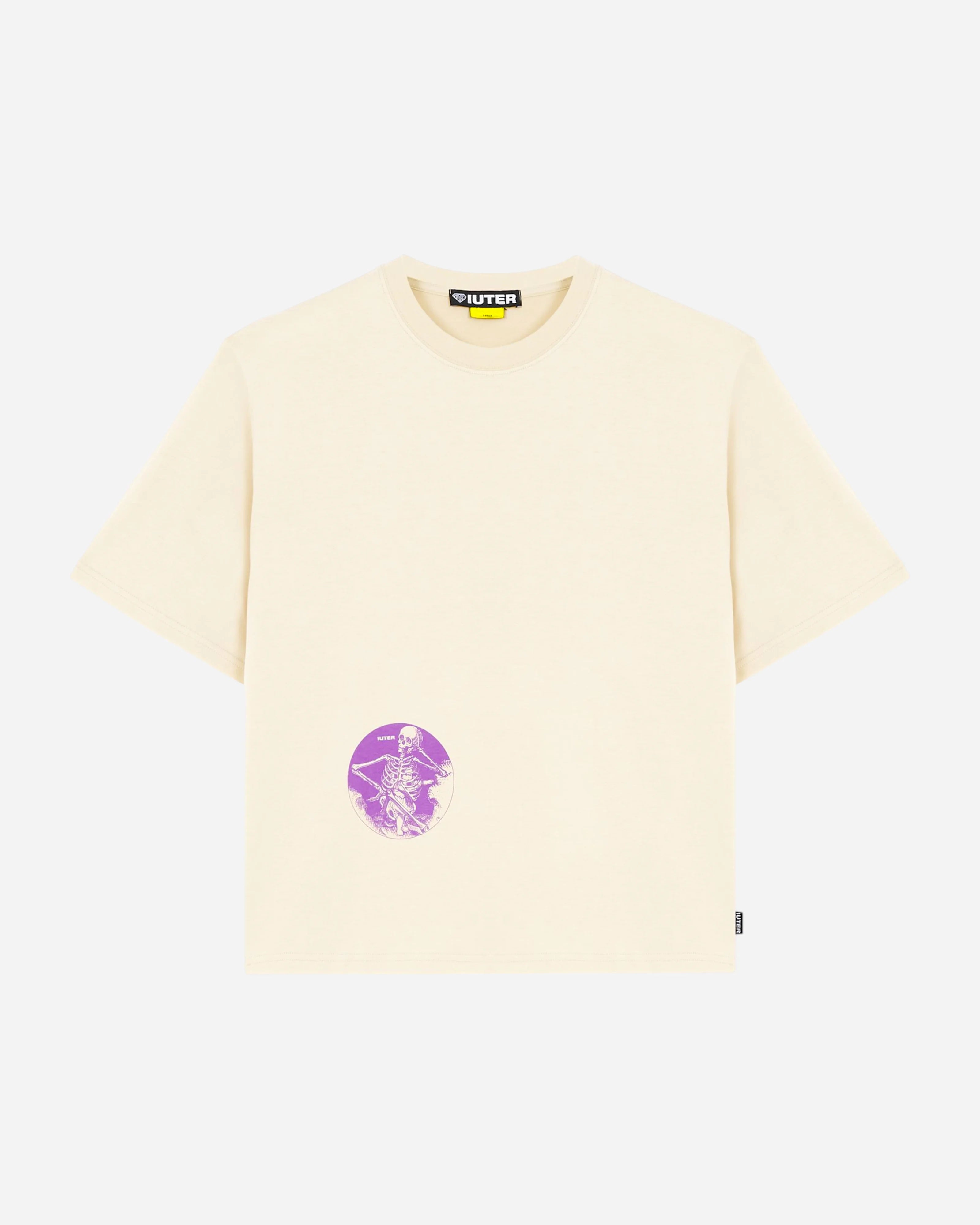 Iuter Time Flies T-Shirt Cream