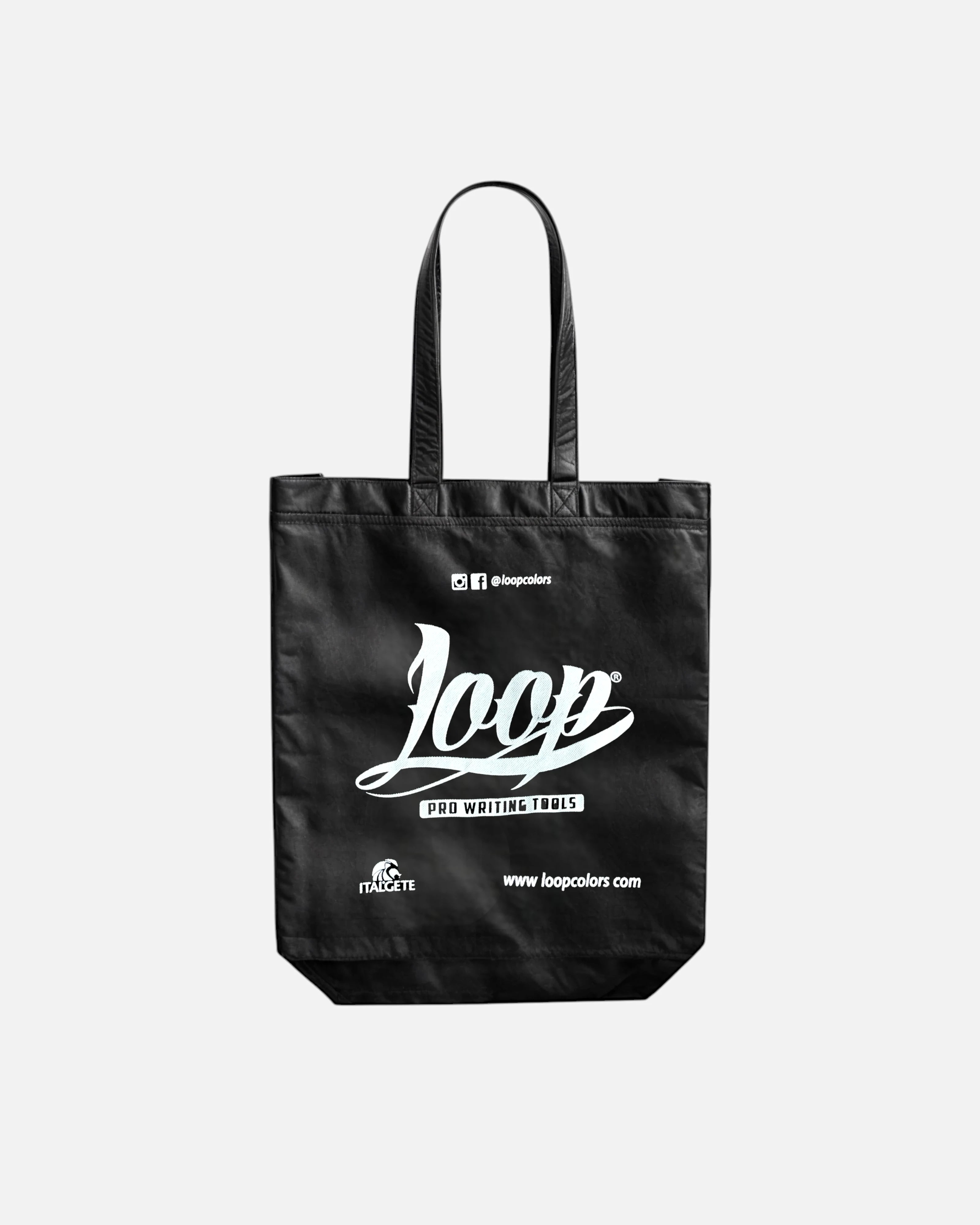 Loop Colors Tote Bag Black