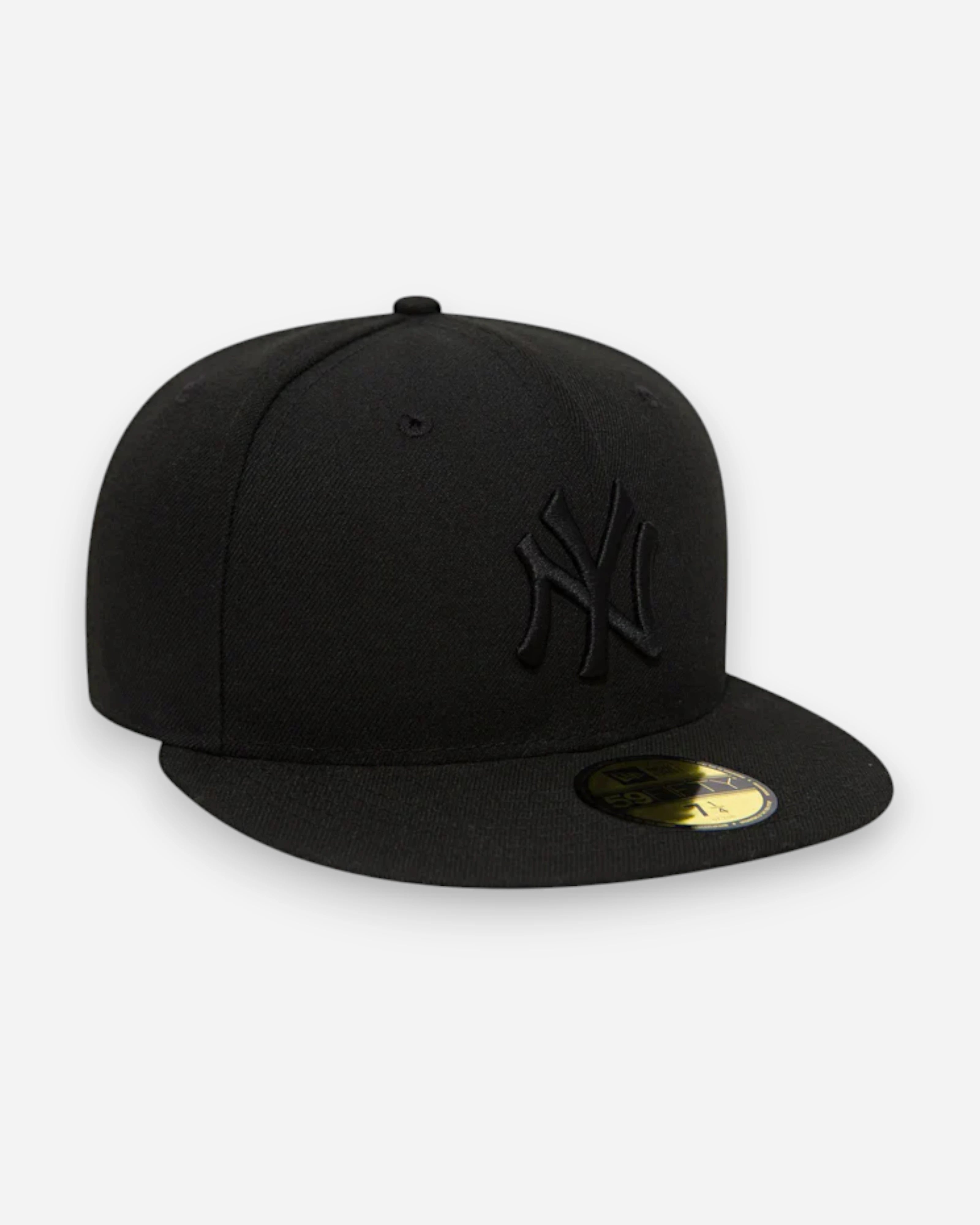 59FIFTY New York Yankees MLB League Essential Black On Black
