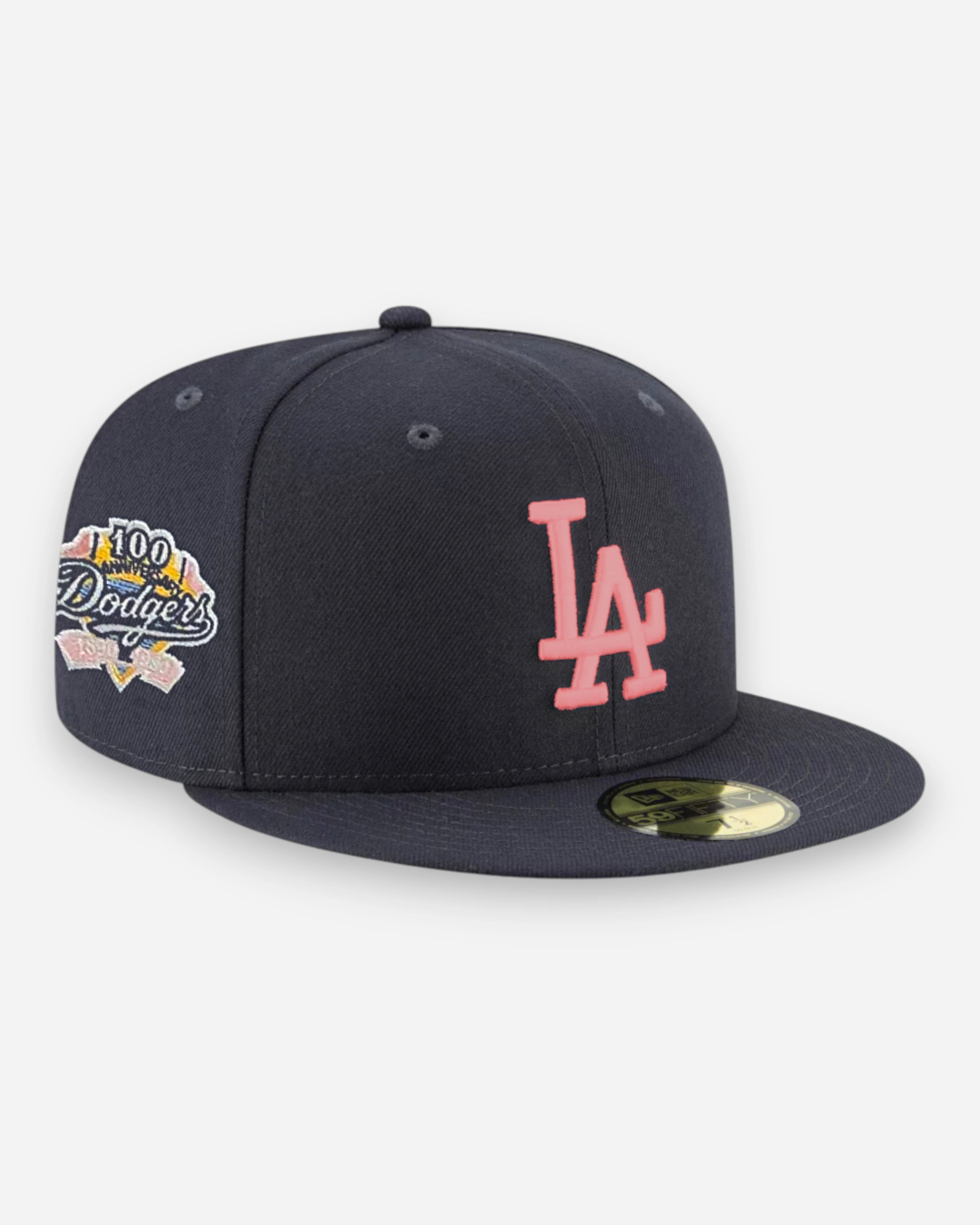 59FIFTY LA Dodgers 100th Anniversary Ocean Blue / Pink