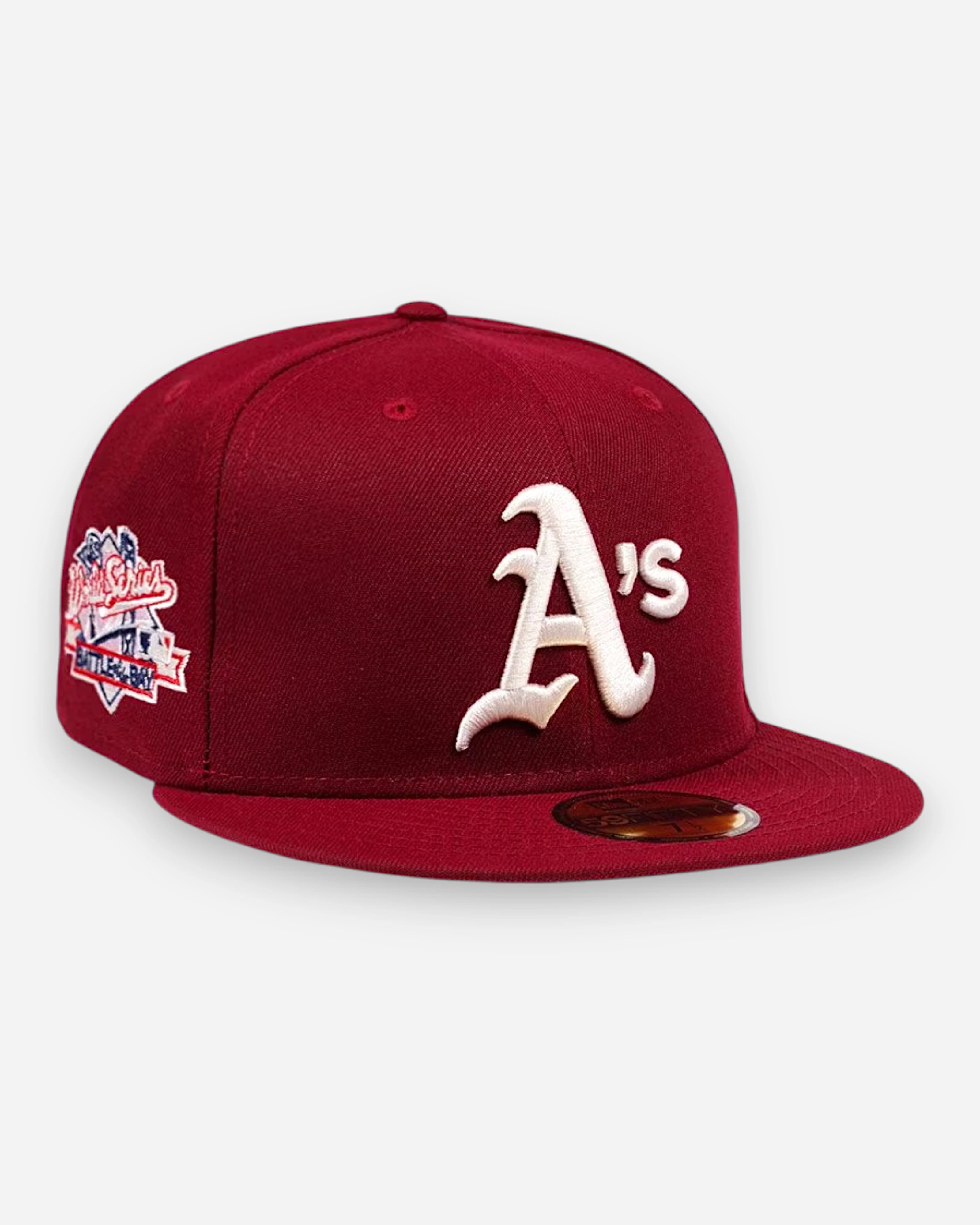 59FIFTY Oakland Athletics 1989 World Series Side Patch Cardinal Red