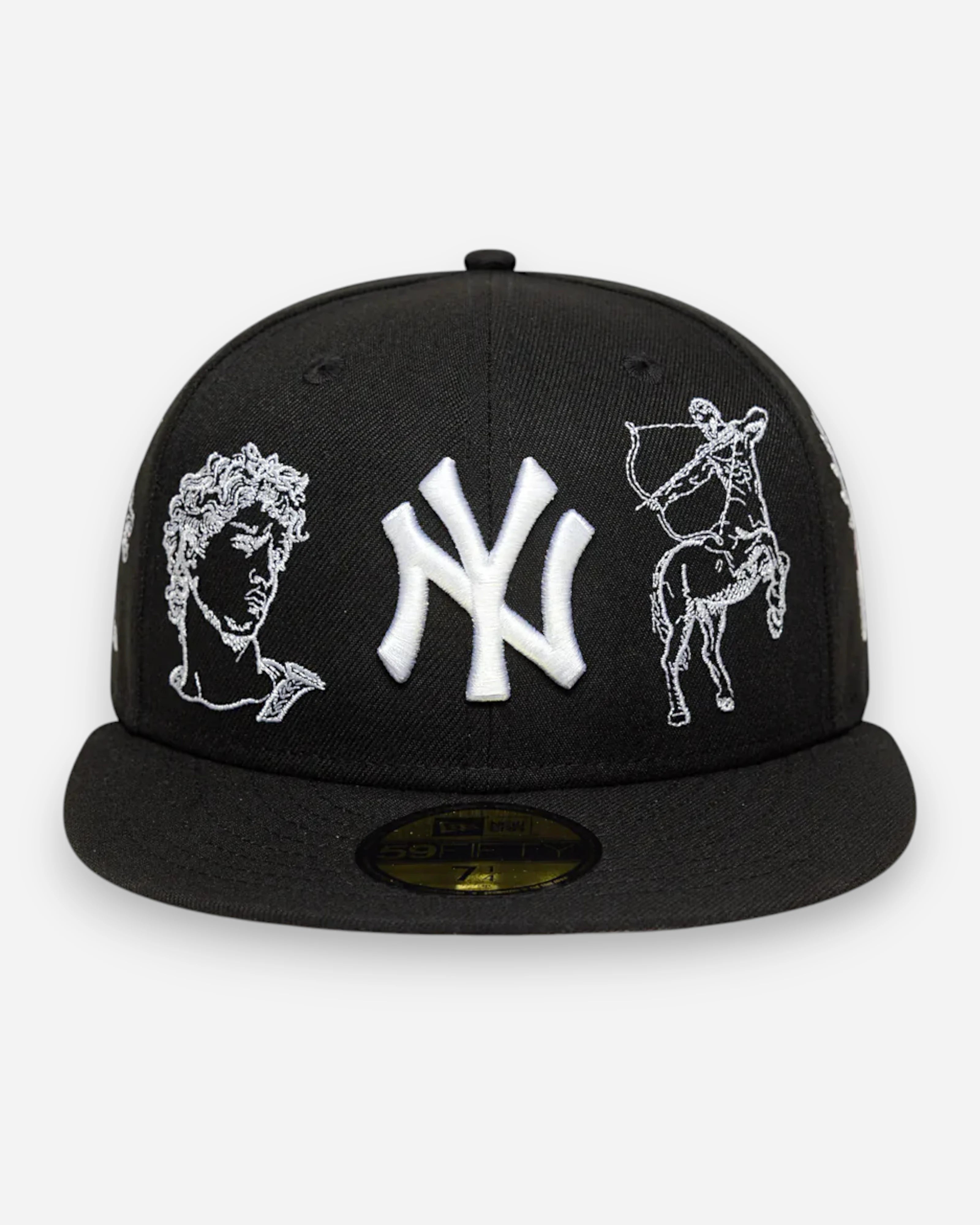 59Fifty New York Yankees MLB Mythical Black / White