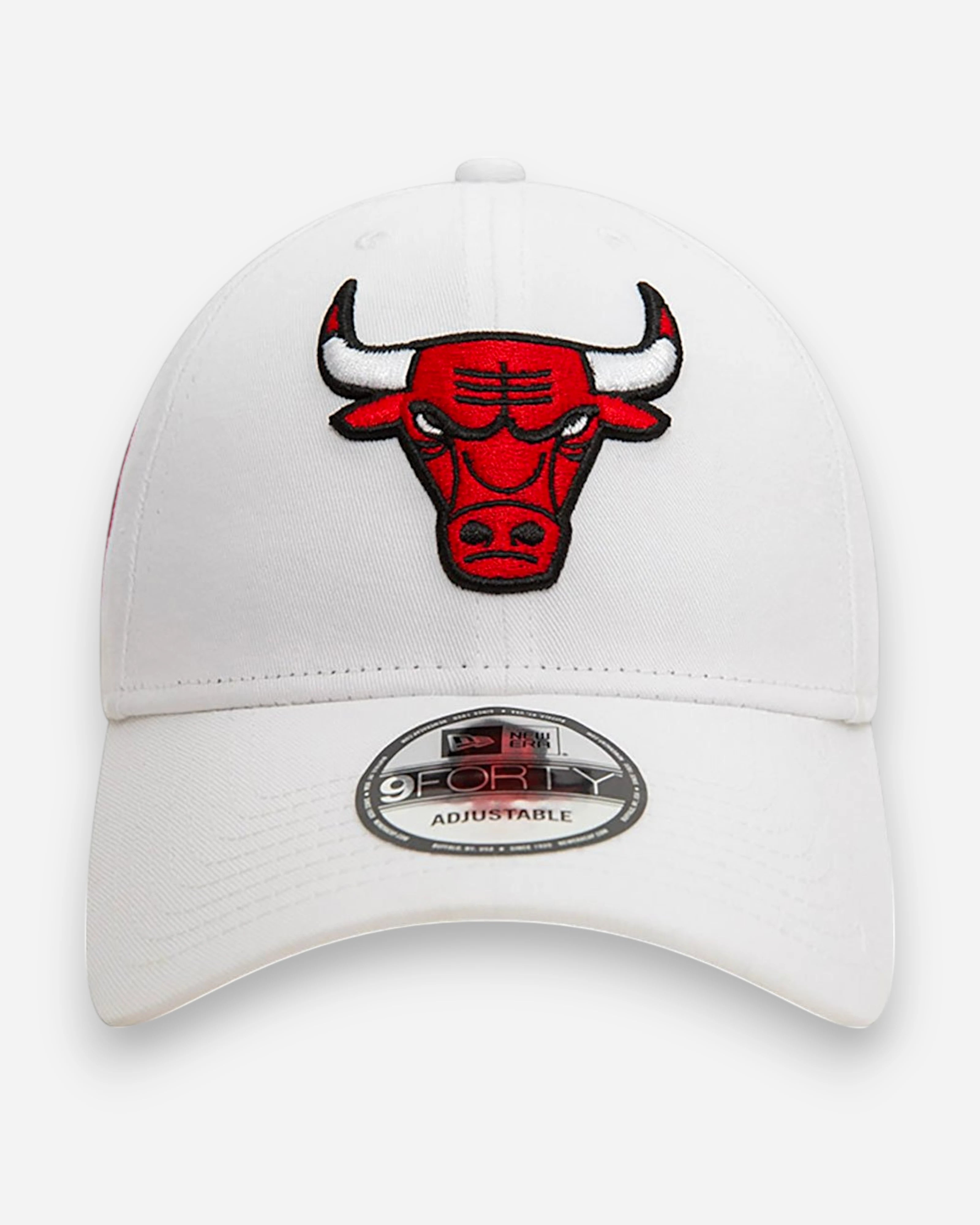 9FORTY Chicago Bulls Side Patch White