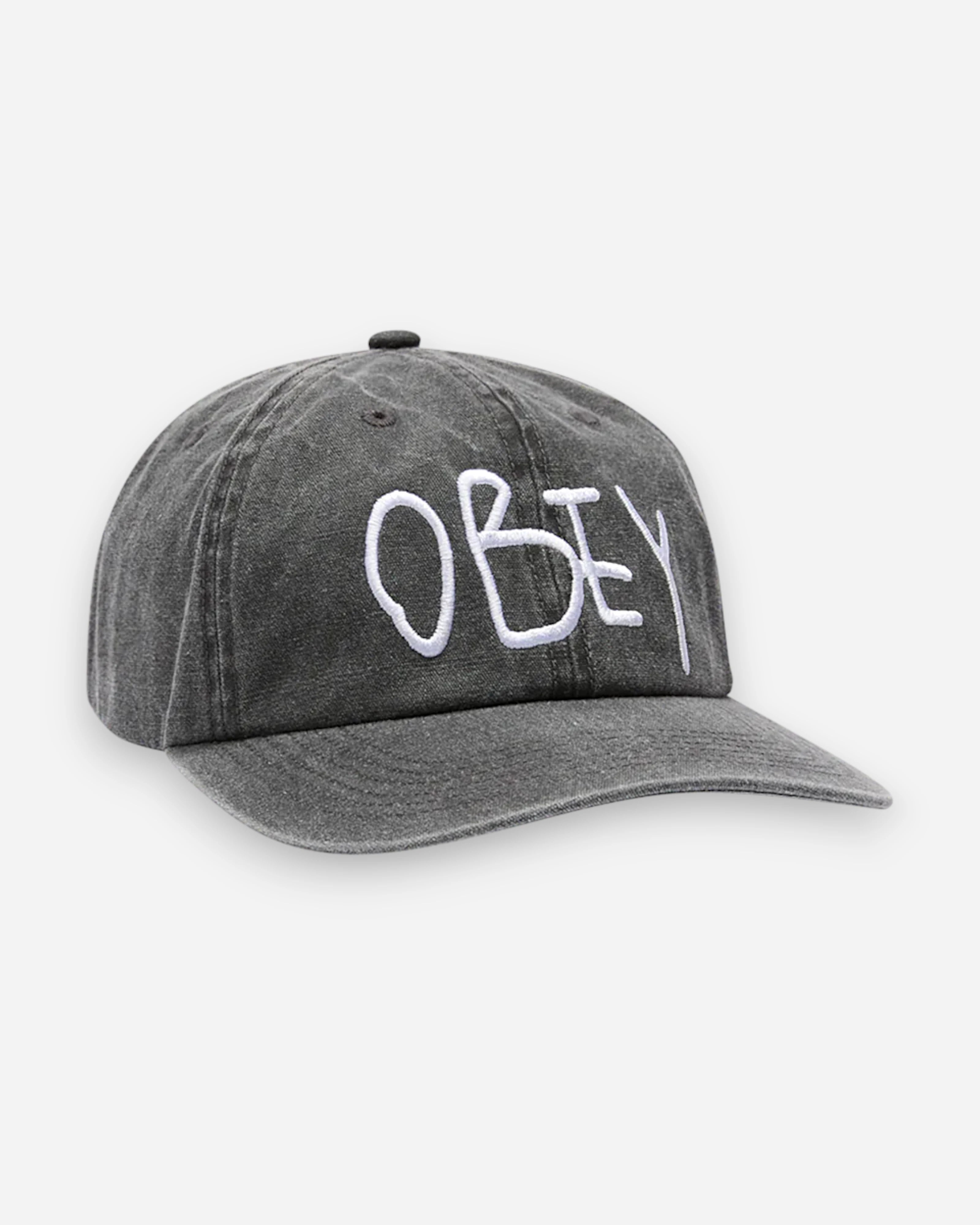 Obey Jot 6 Panel Velcro Back