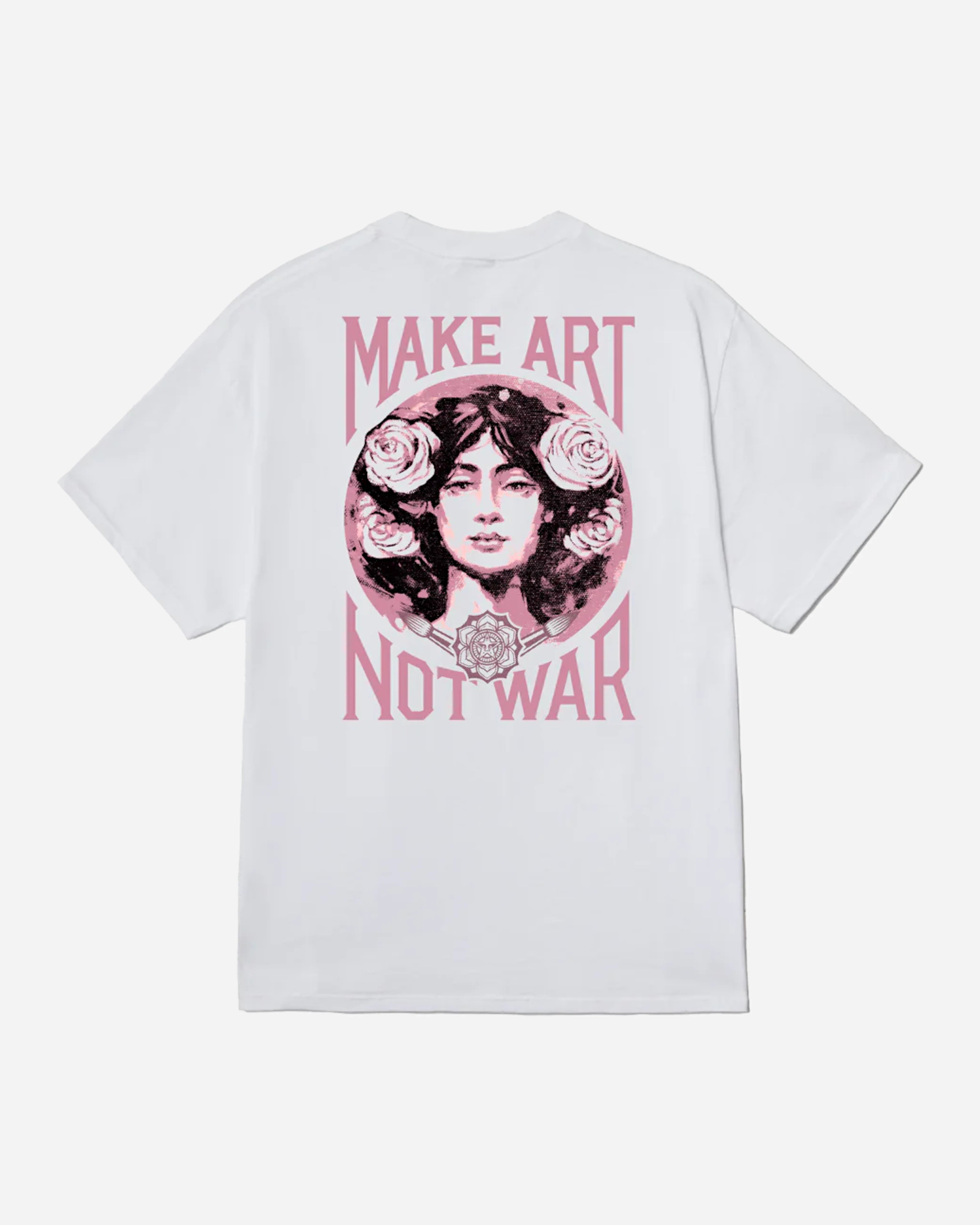 Obey Make Art Not War Tee