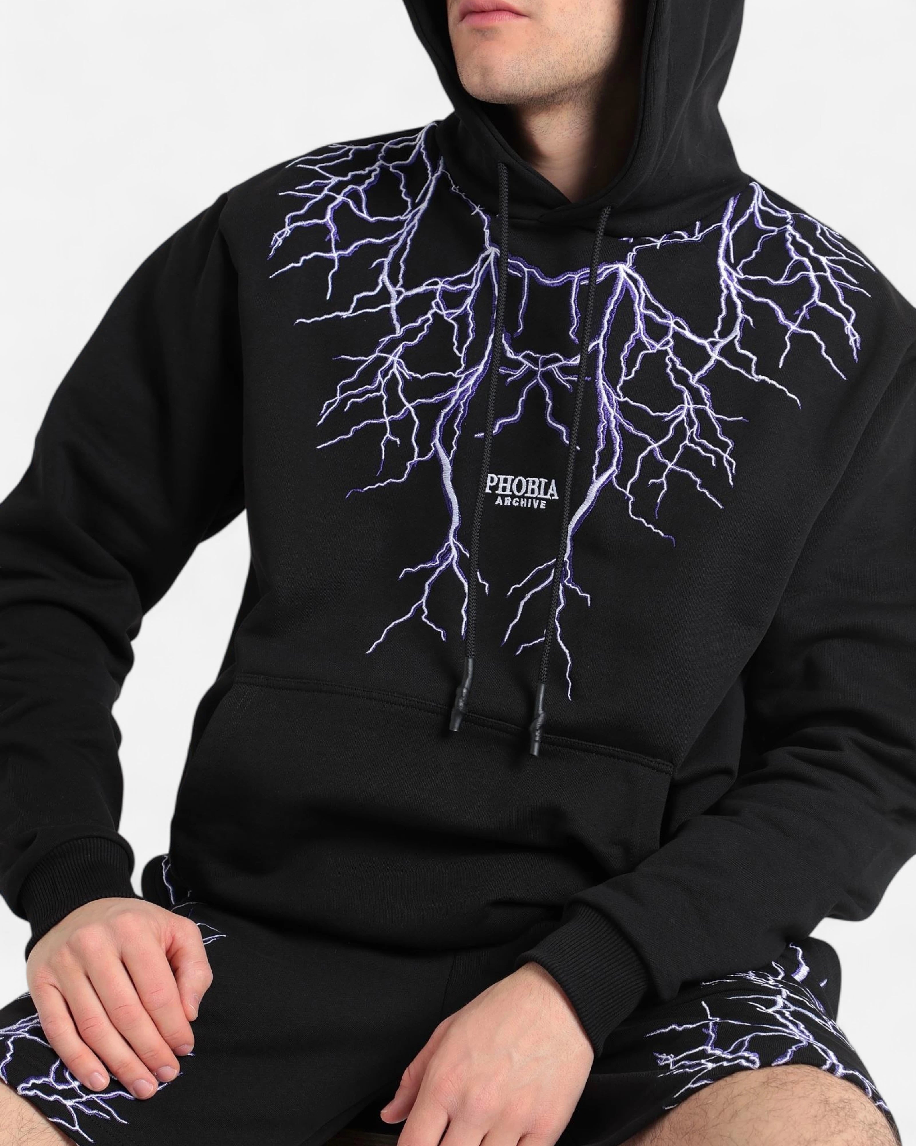 Purple Lightning Embroidered - PH00096PU