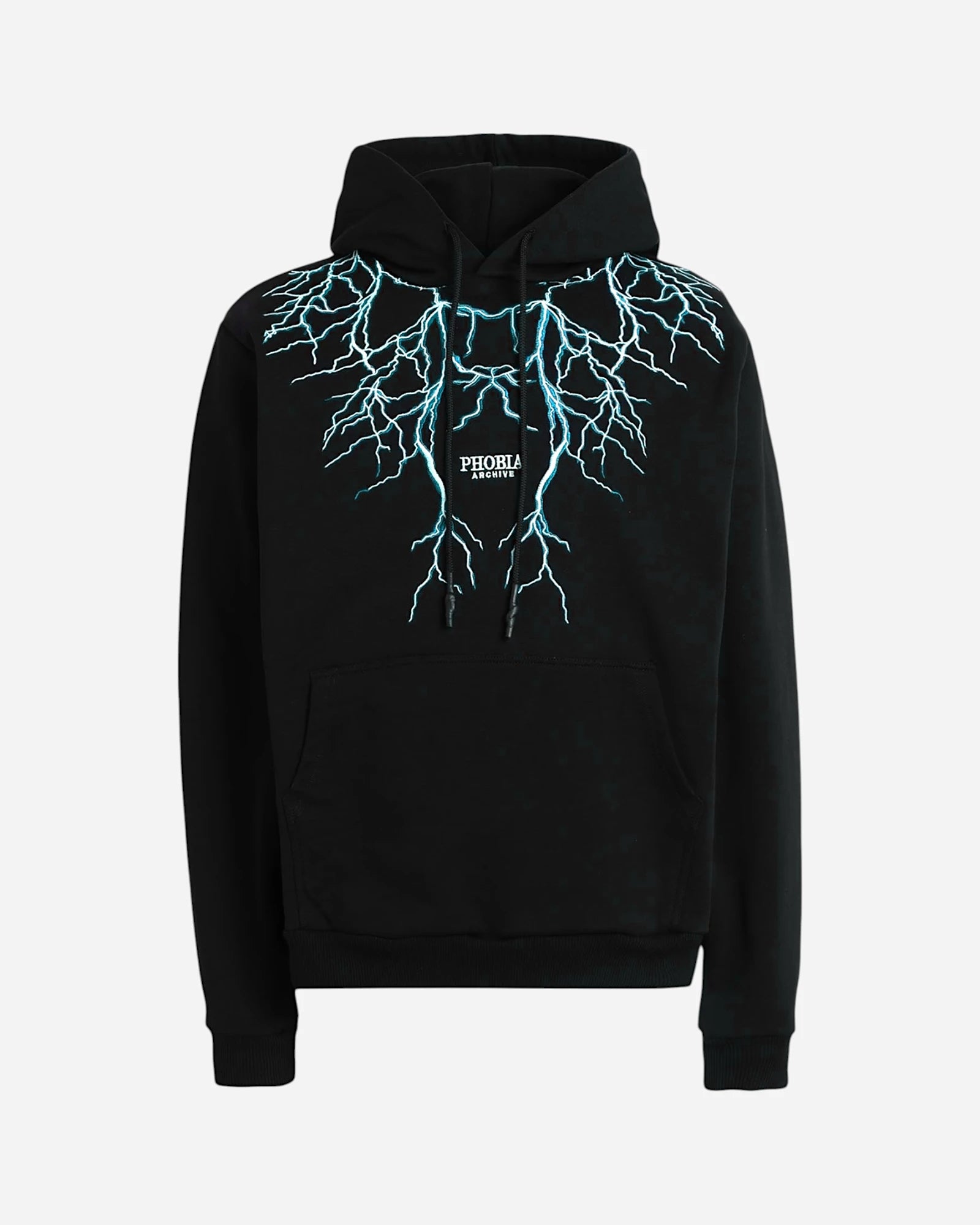 Embroidered Blue Lightning - PH0095LB