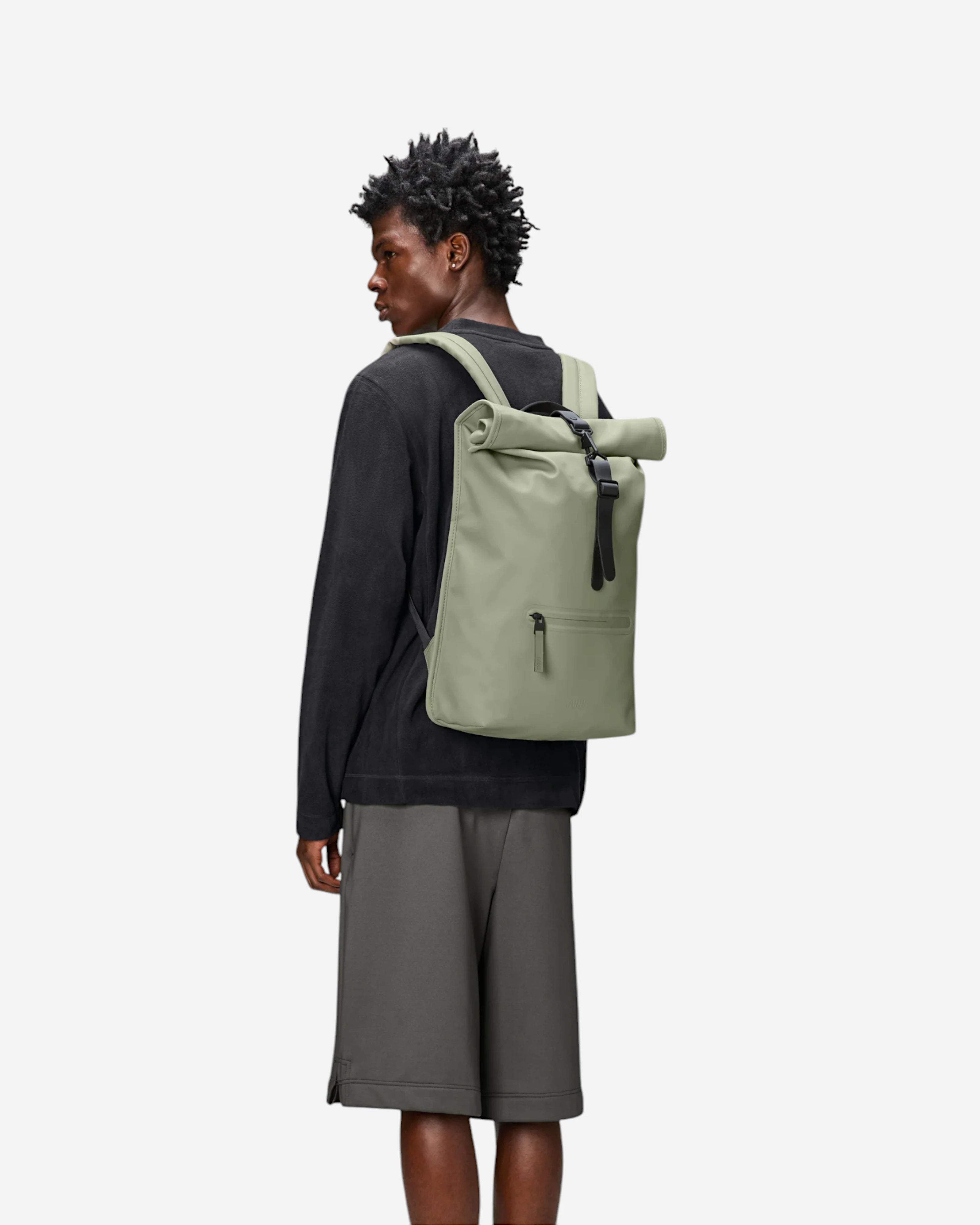 Rains Rolltop Rucksack Drift