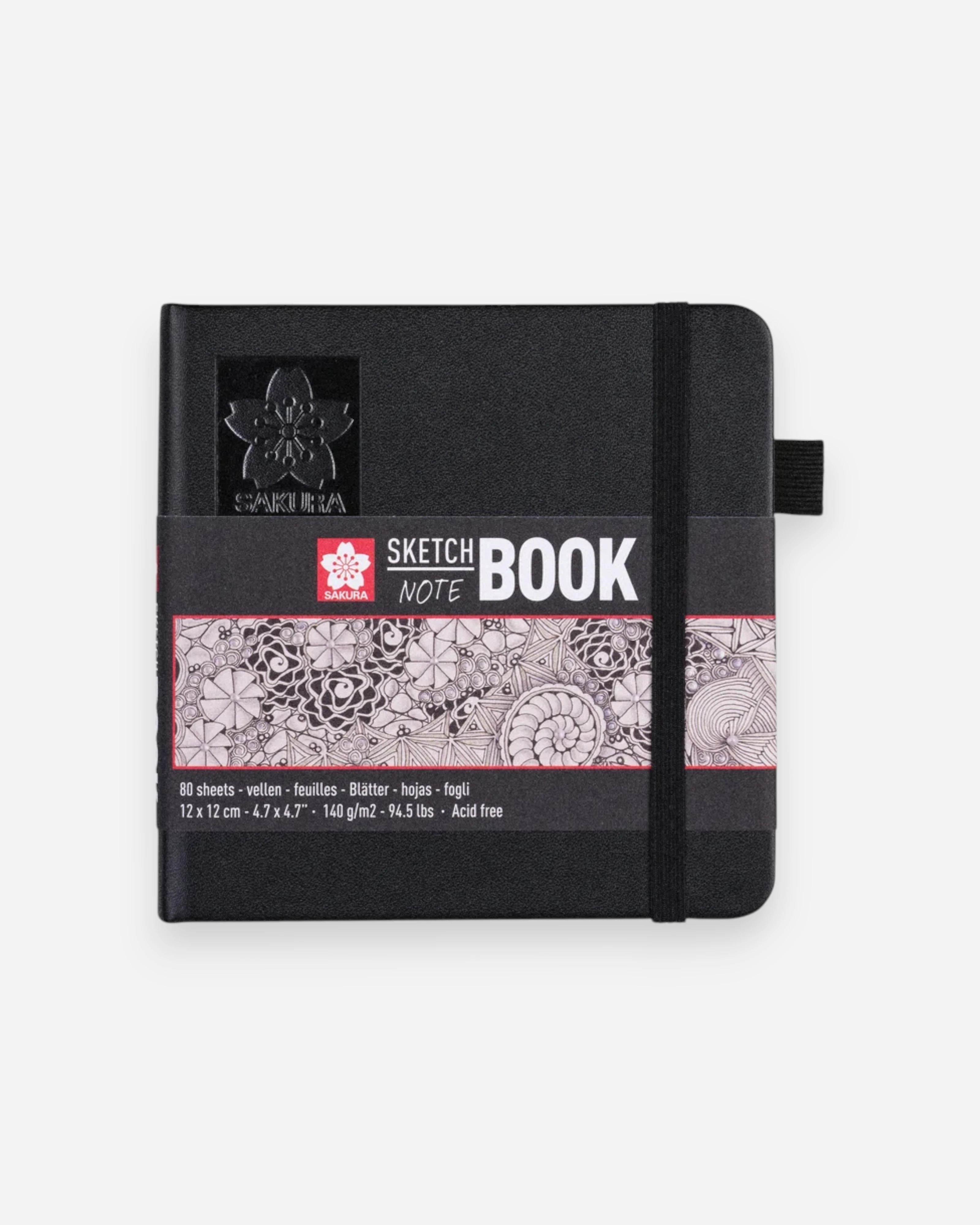 Sketch/Note Book Squared 12x12cm