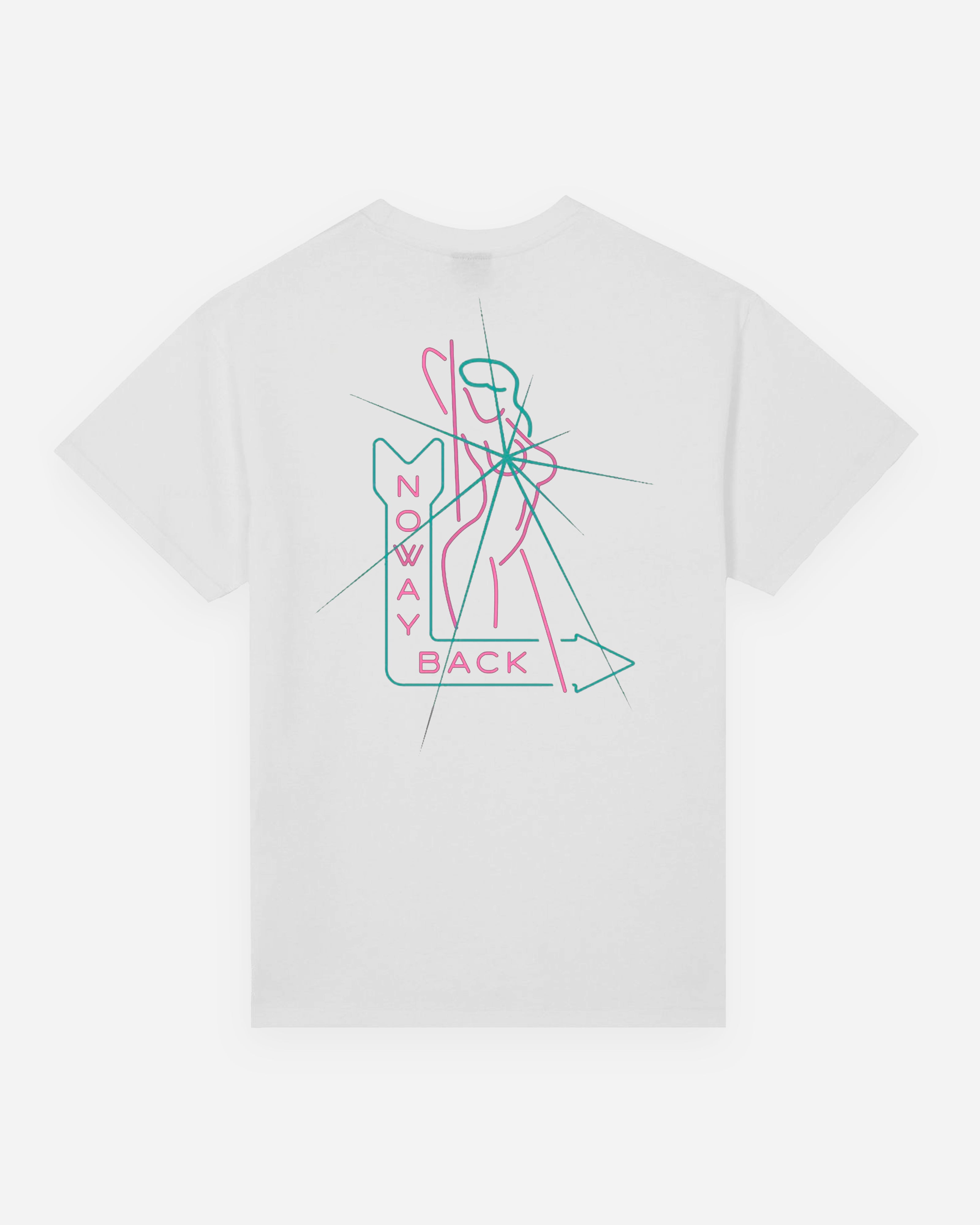 Noway Back Tee White