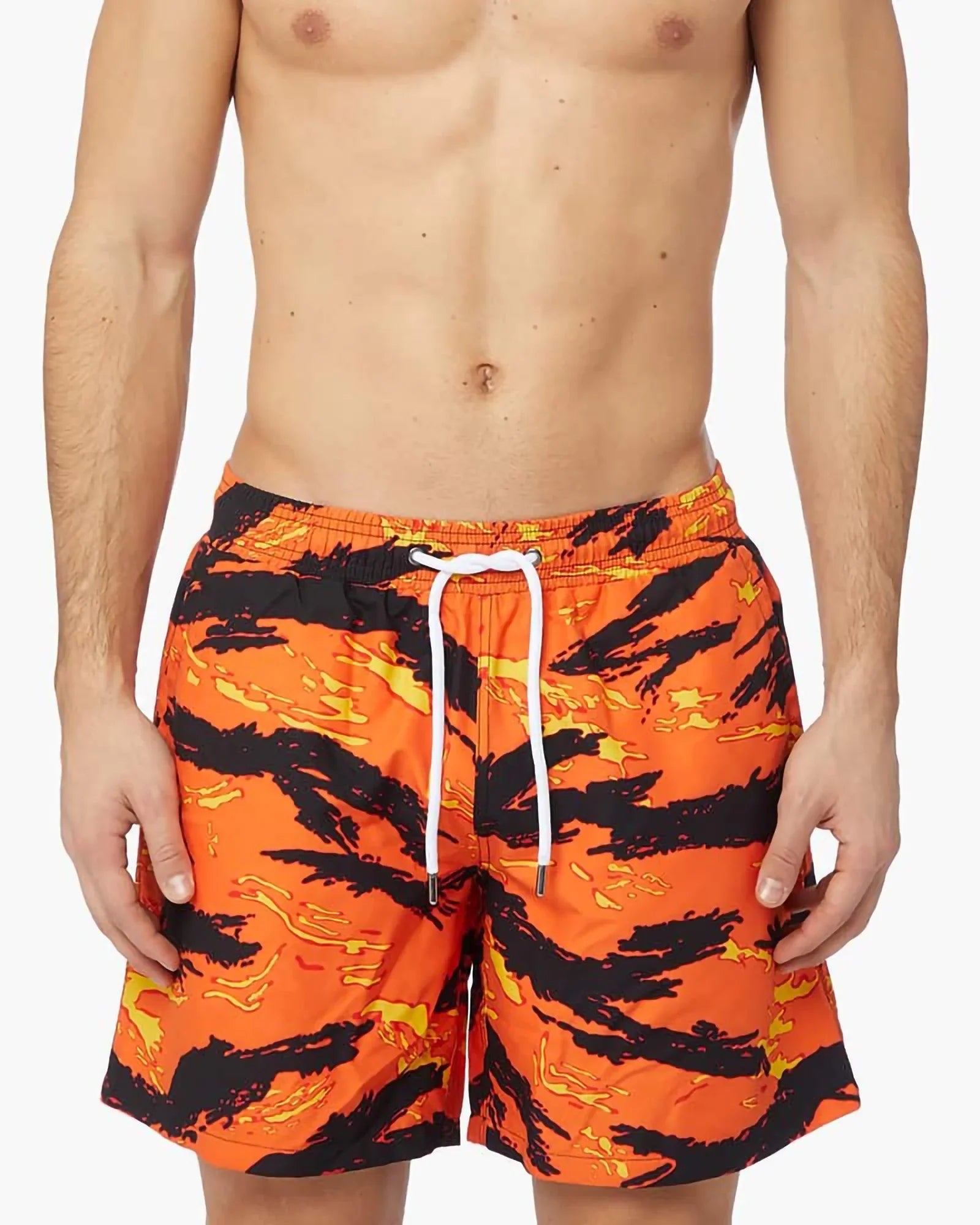 Propaganda Costume Ribs Turchese Swim Trunks