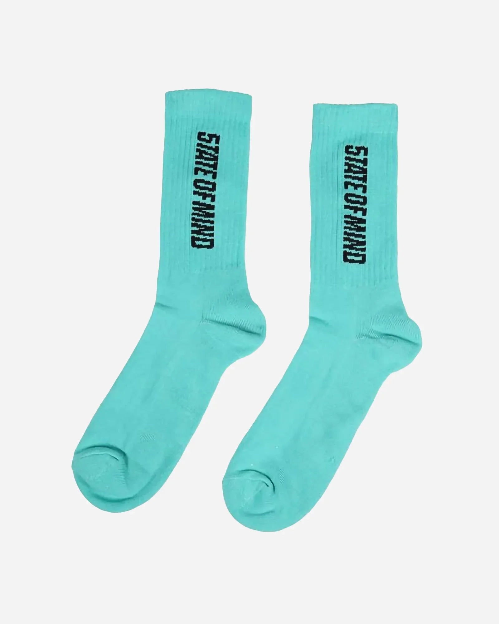 5tate Of Mind - Box Logo Teal Socks